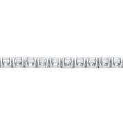 18ct White Gold 10.00ct 17 Inch Necklace - Precise Jewellers