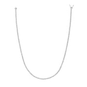 18ct White Gold 10.00ct 17 Inch Necklace - Precise Jewellers