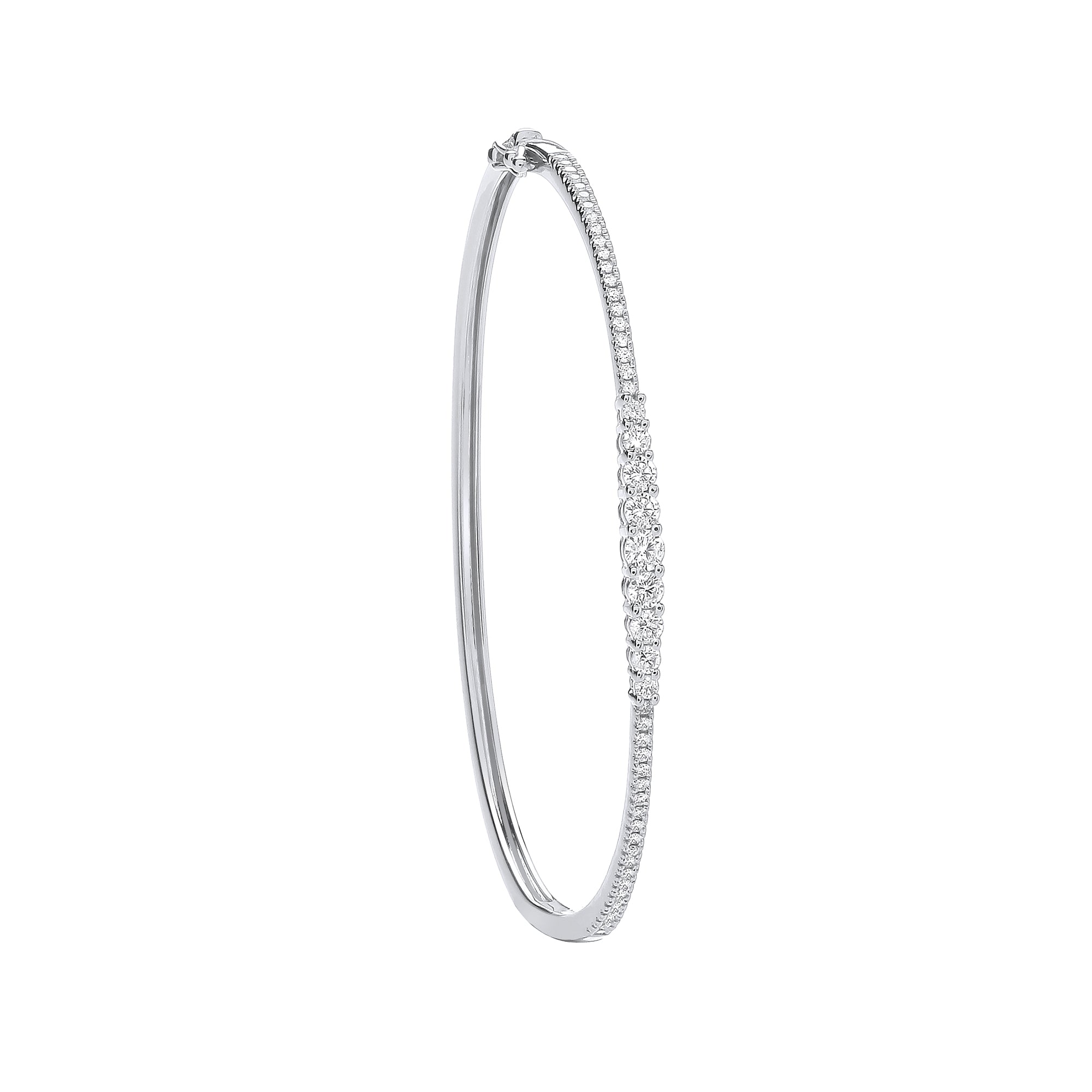 9ct White Gold 0.87ctw - Precise Jewellers