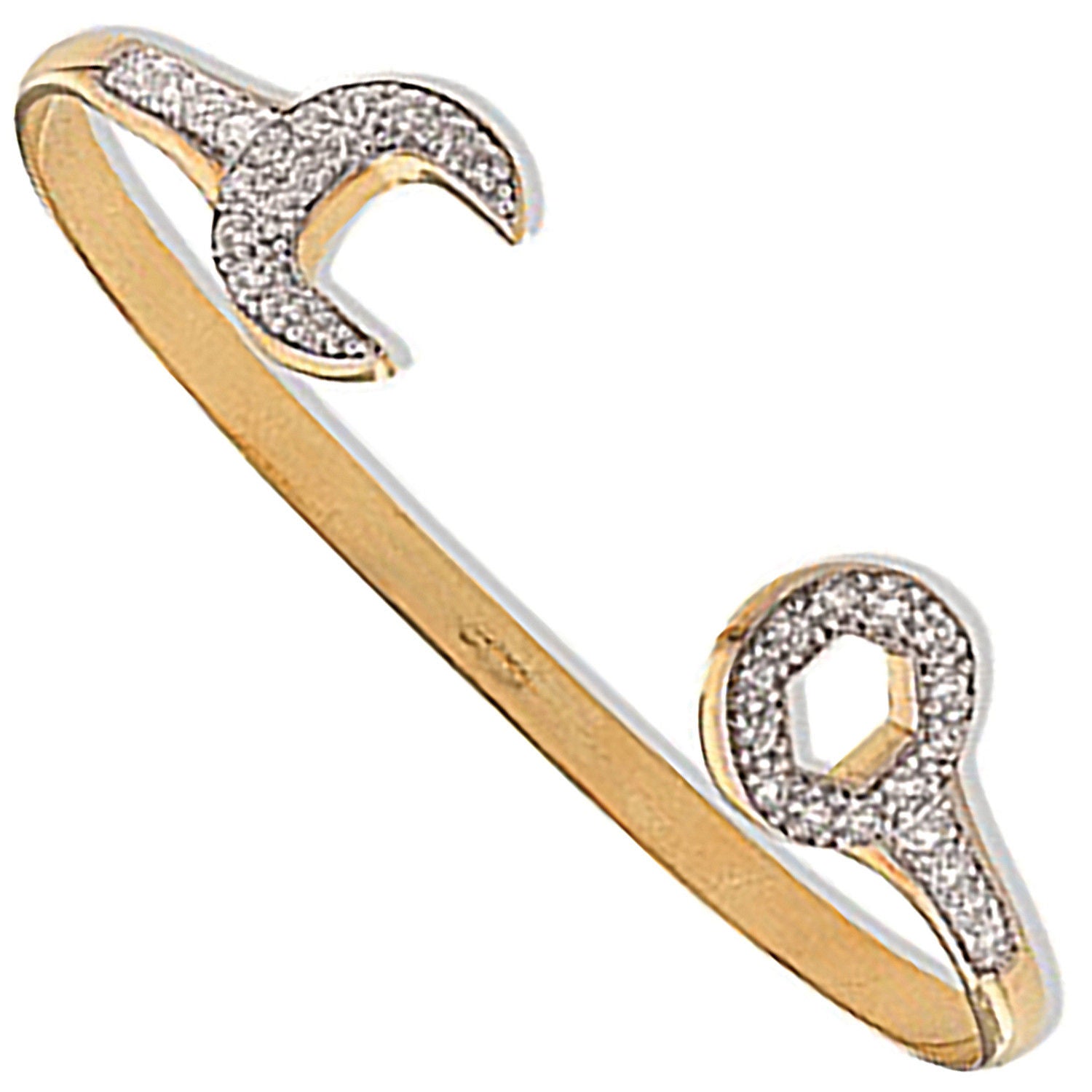 G Baby Cz Spanner Bangle