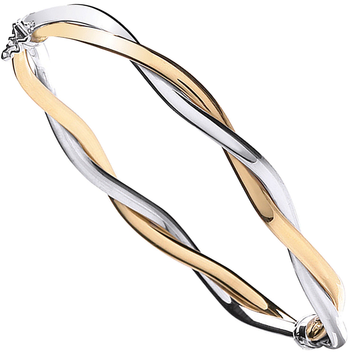 G Fancy Twisted Bangle