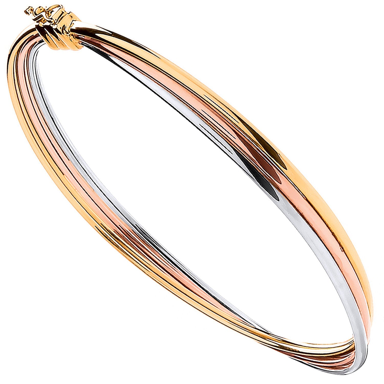 YW & 9ct Rose Gold Russian Wedding Bangle