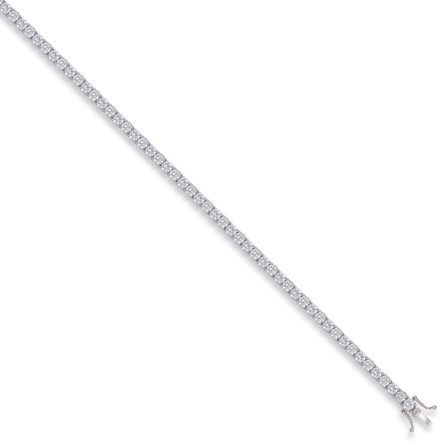 G 3.5mm Cz Tennis Bracelet
