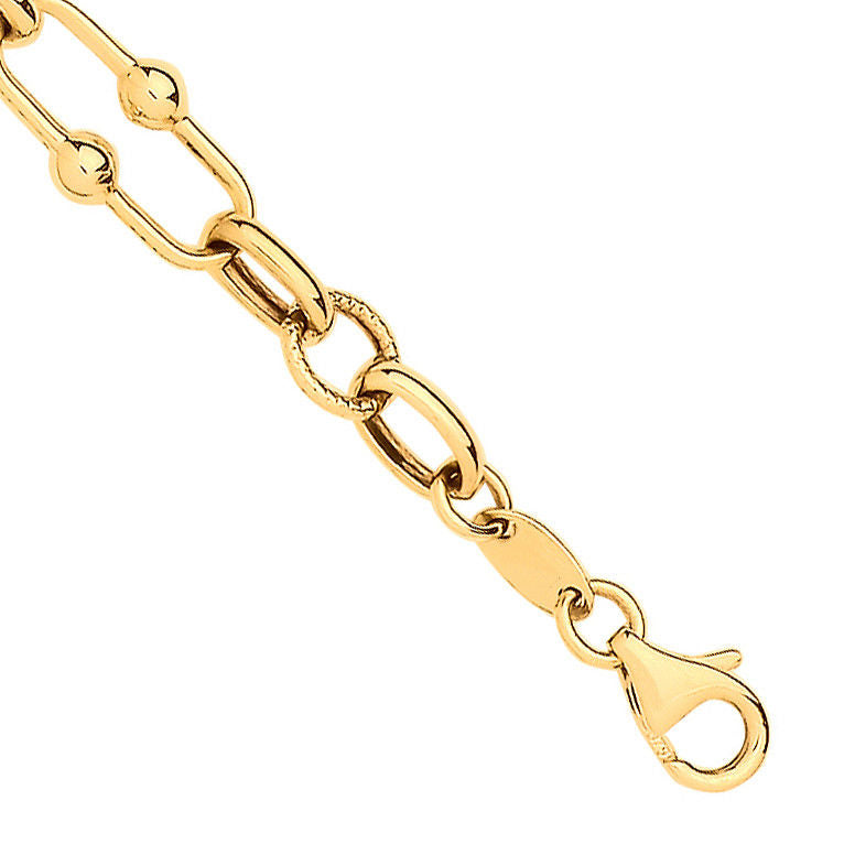 Y/G Pivot Link Ladies Bracelet