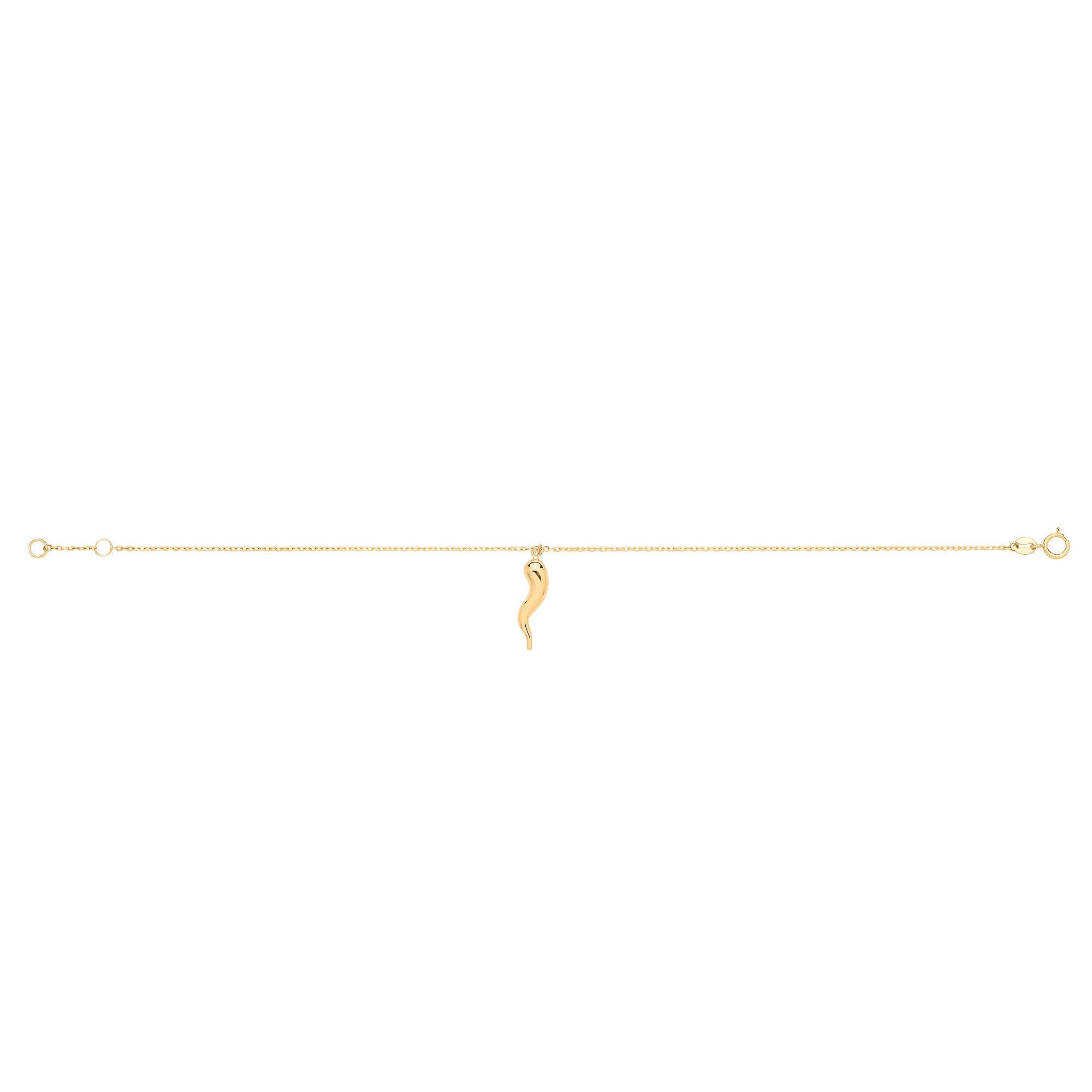 9ct Yellow Gold Horn of Life Ladies Bracelet