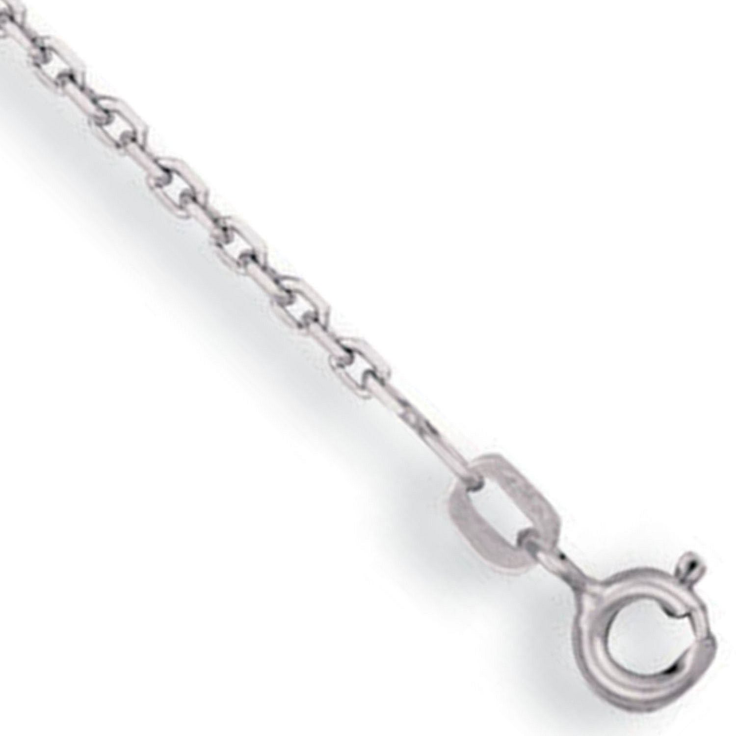 G 1.2mm Diamond Cut Oval Belcher Chain