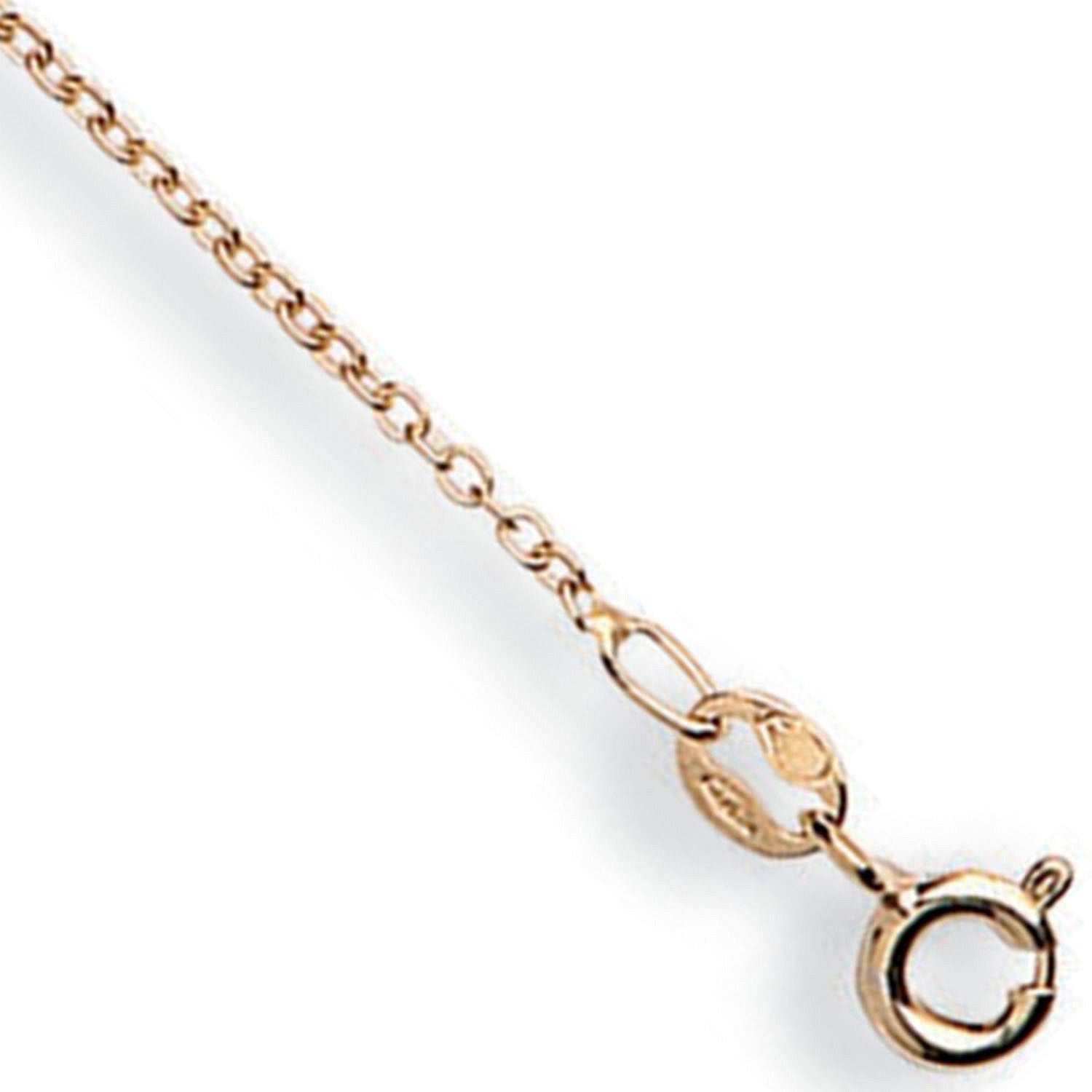 9ct Yellow Gold 1.2mm Rolo Chain