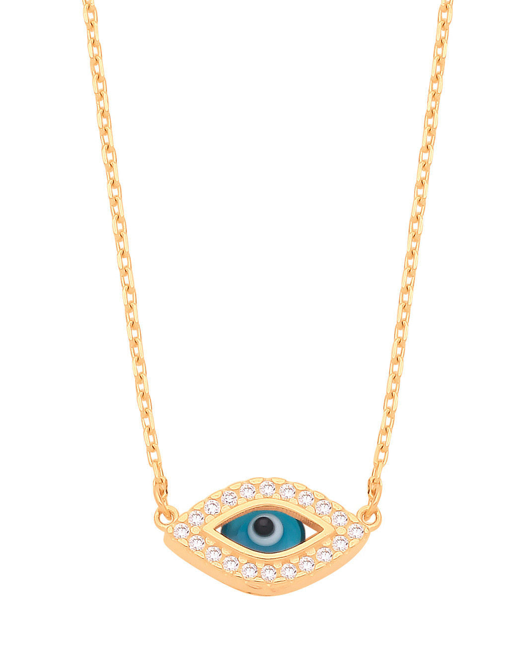 Y/G Evil Eye 17" Necklace