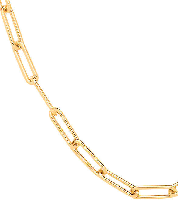 Y/G Paper Clip Hollow 4.6mm Necklace/Bracelet