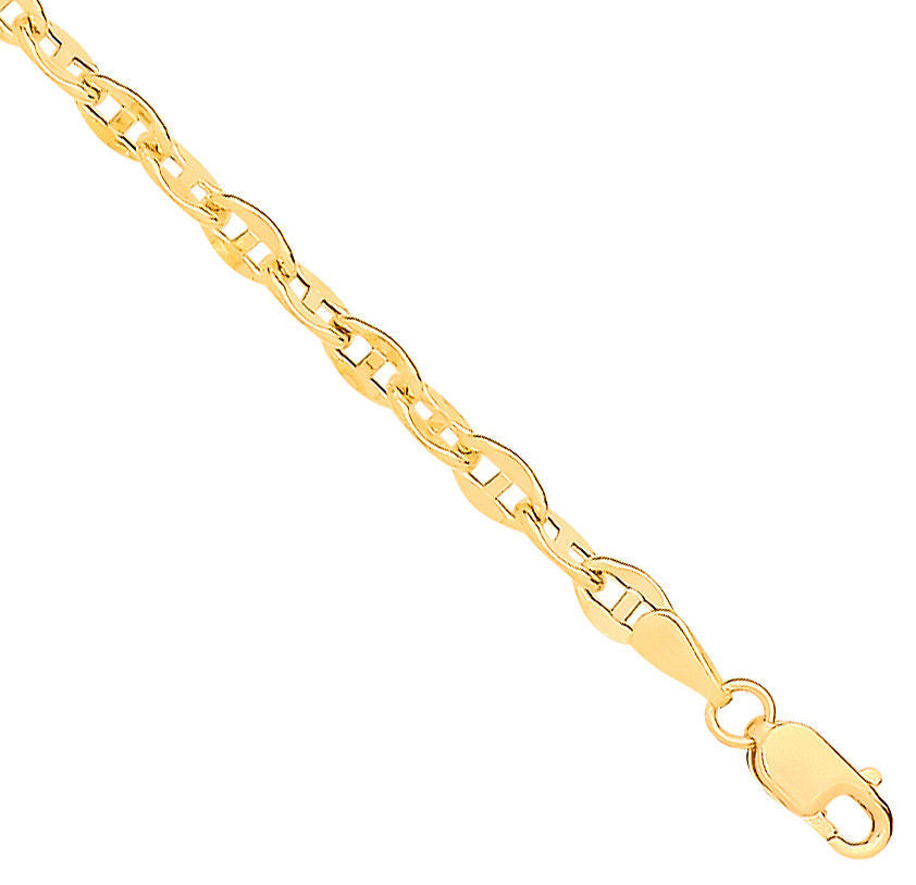 G Hollow Shiny Anchor 3.3mm Chain