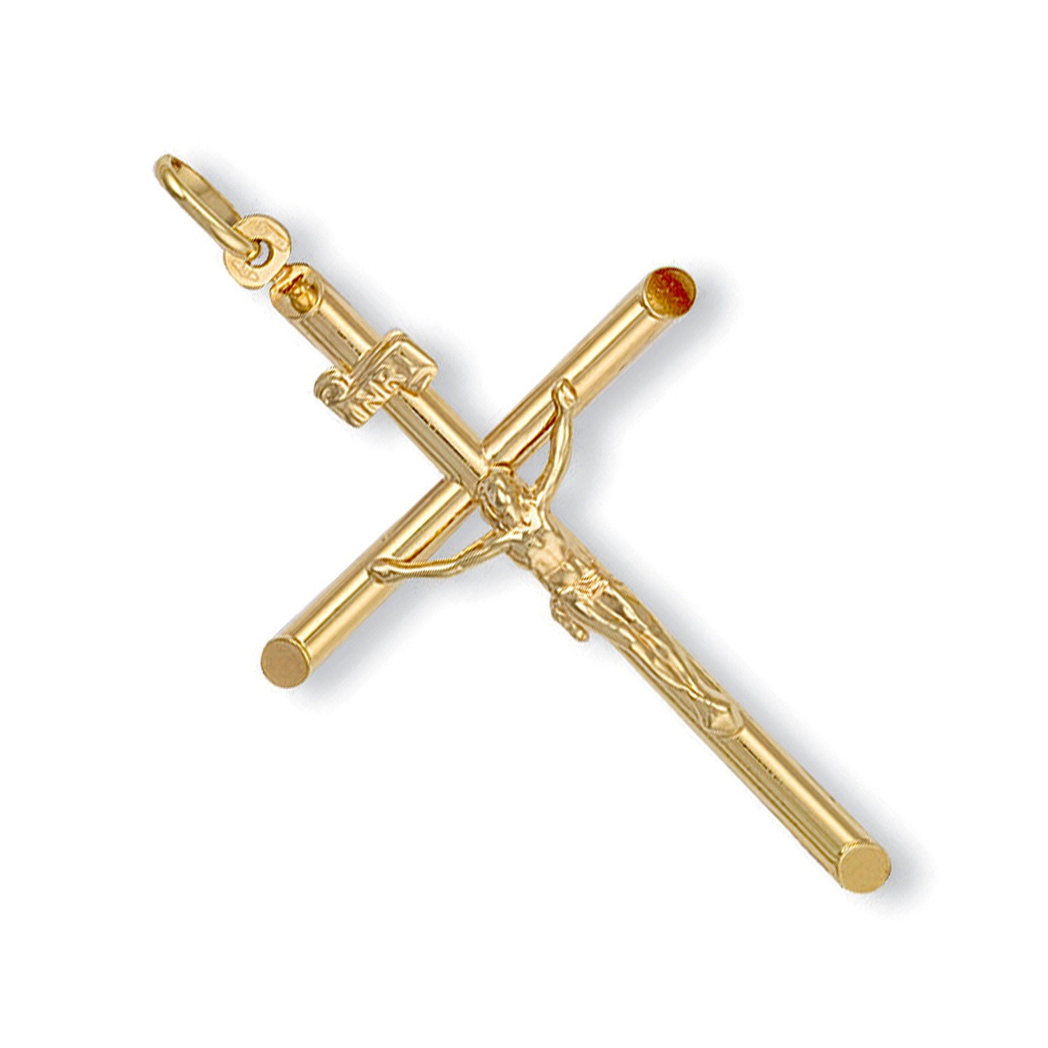 G Round Tube Large Crucifix