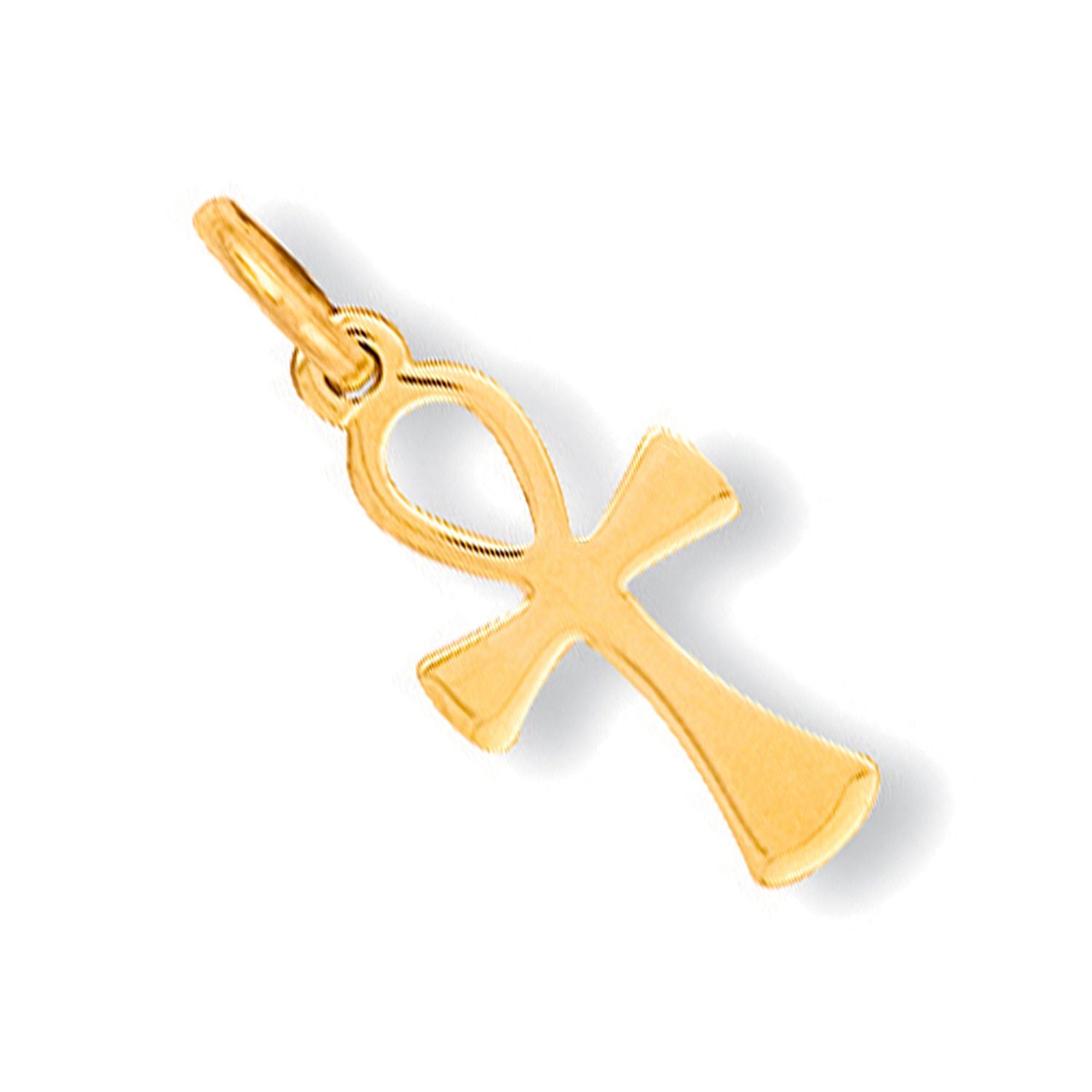 9ct Yellow Gold Anch Cross - Key of Life