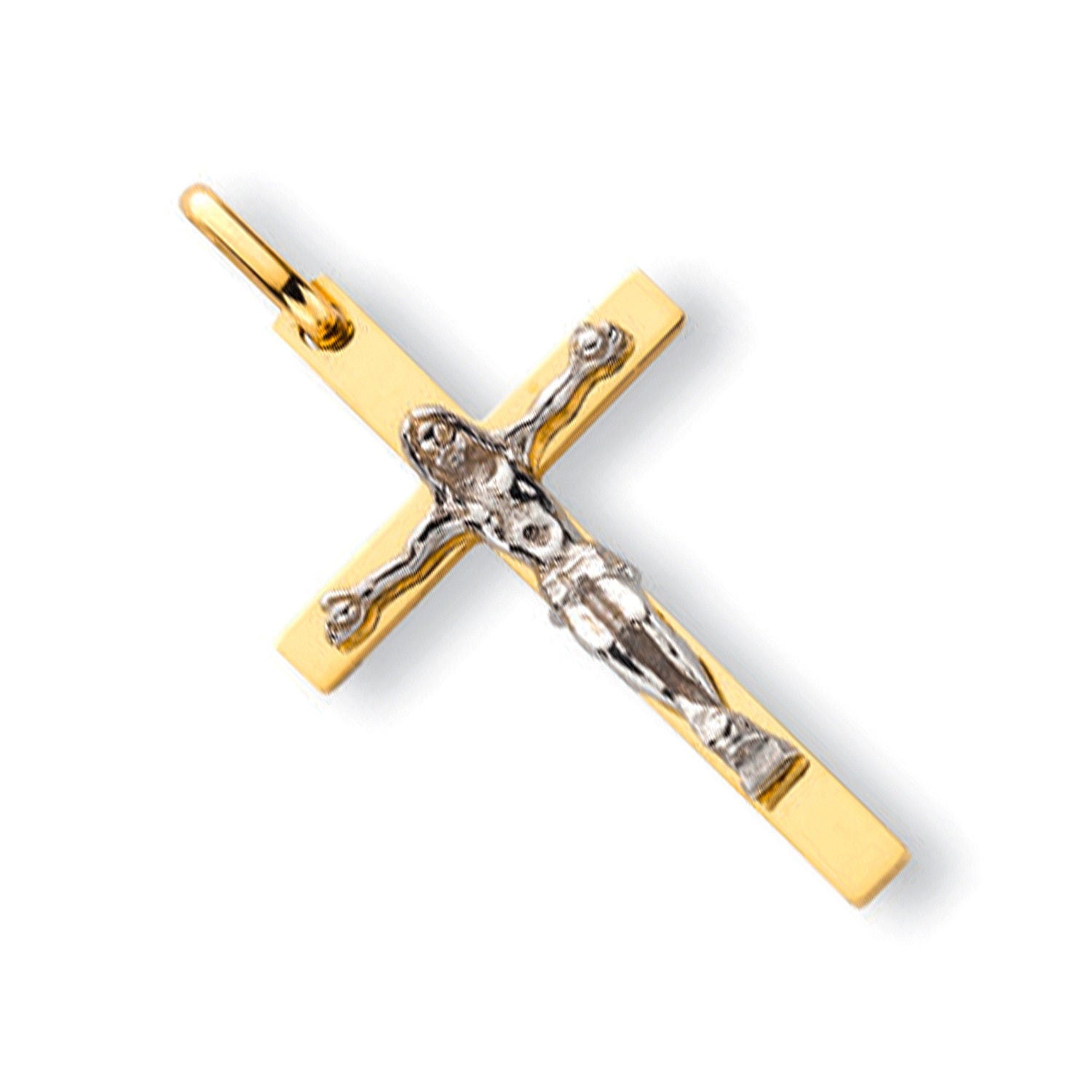 Y & W/G Crucifix