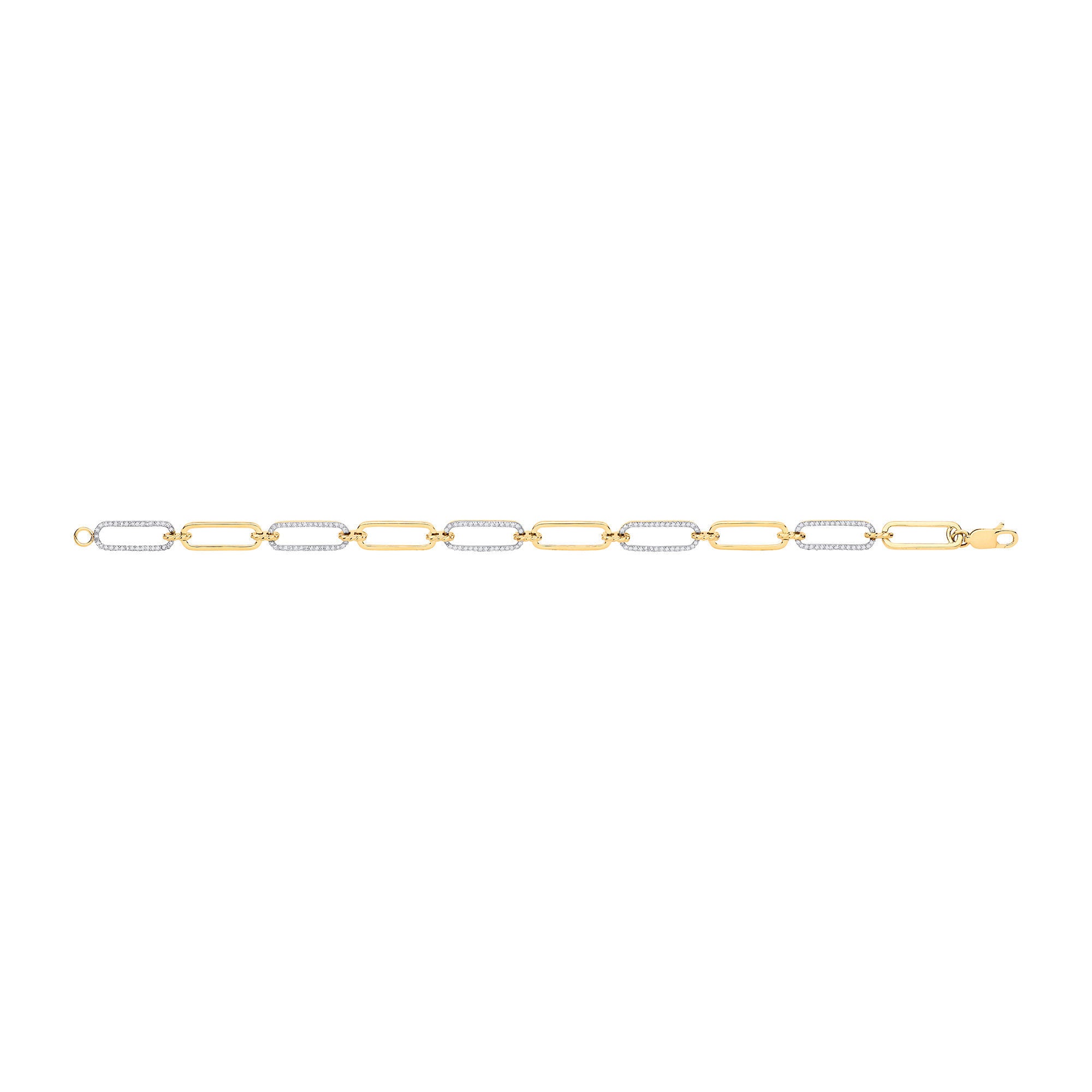 9ct Yellow Gold 0.50ctw Bracelet