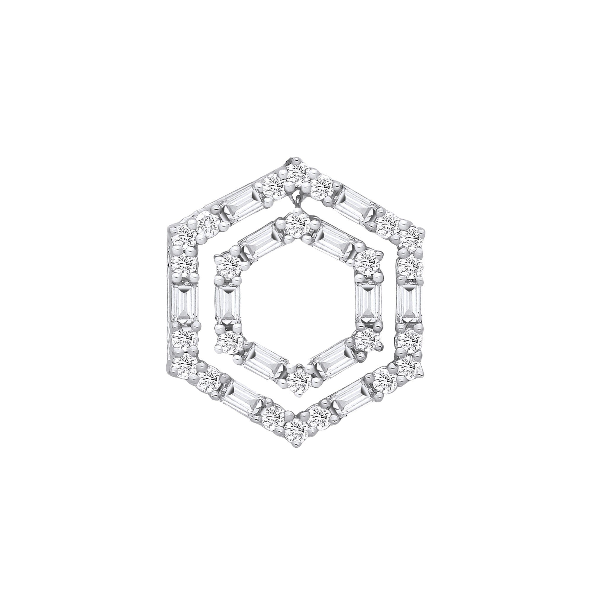 18ct White Gold 0.56ctw Pendant