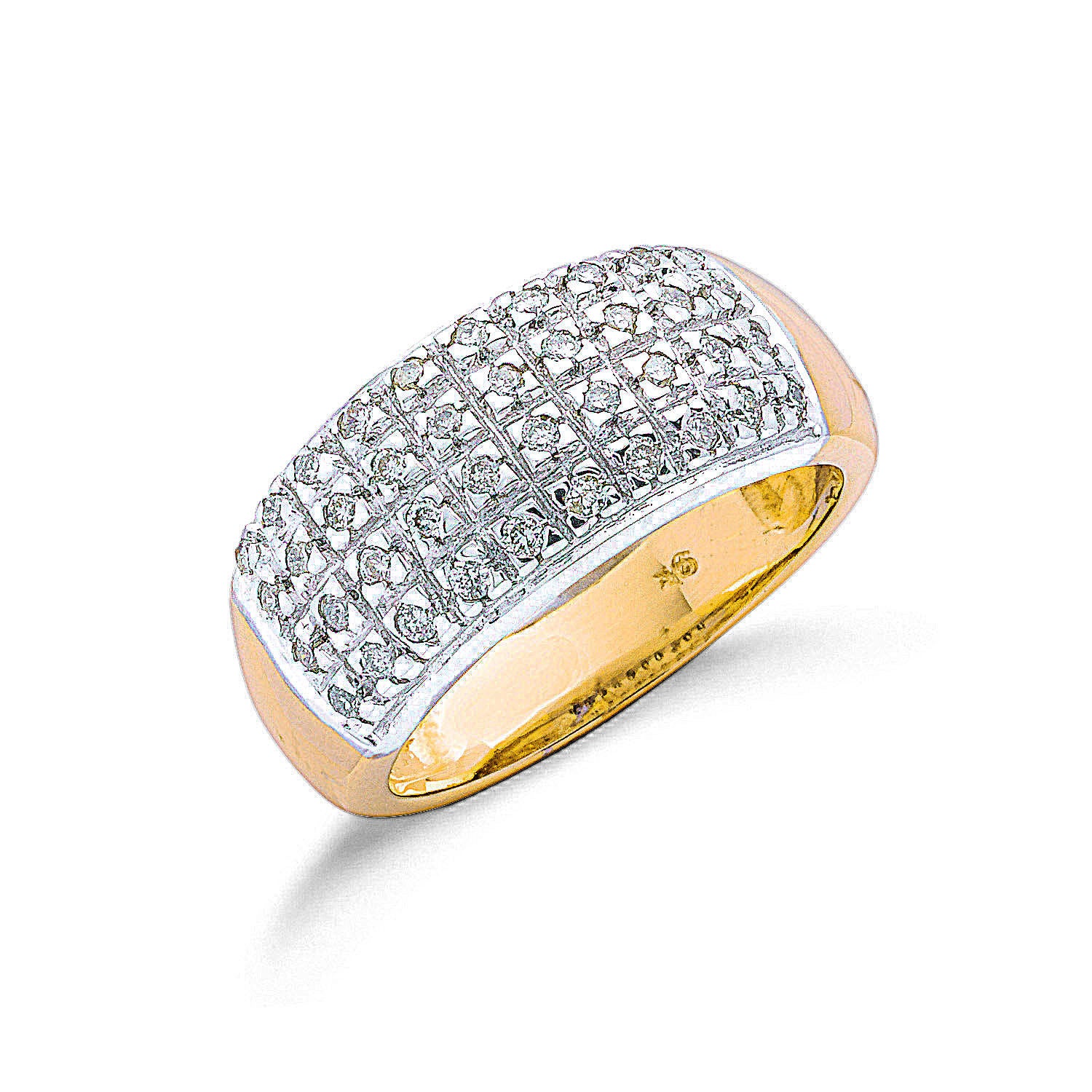 G 0.50ctw Diamond Bombay Ring