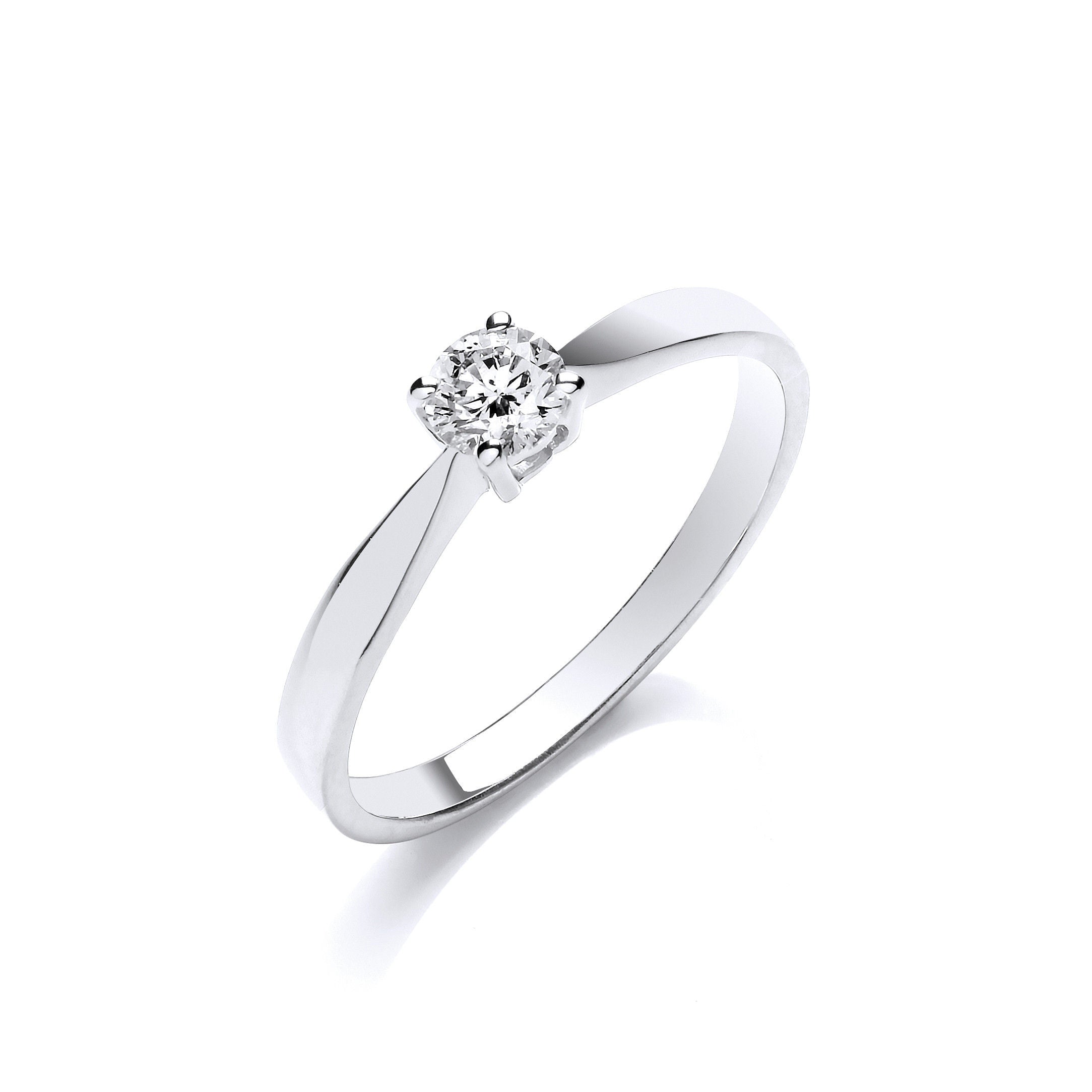 G 0.25ct Diamond Engagement Ring