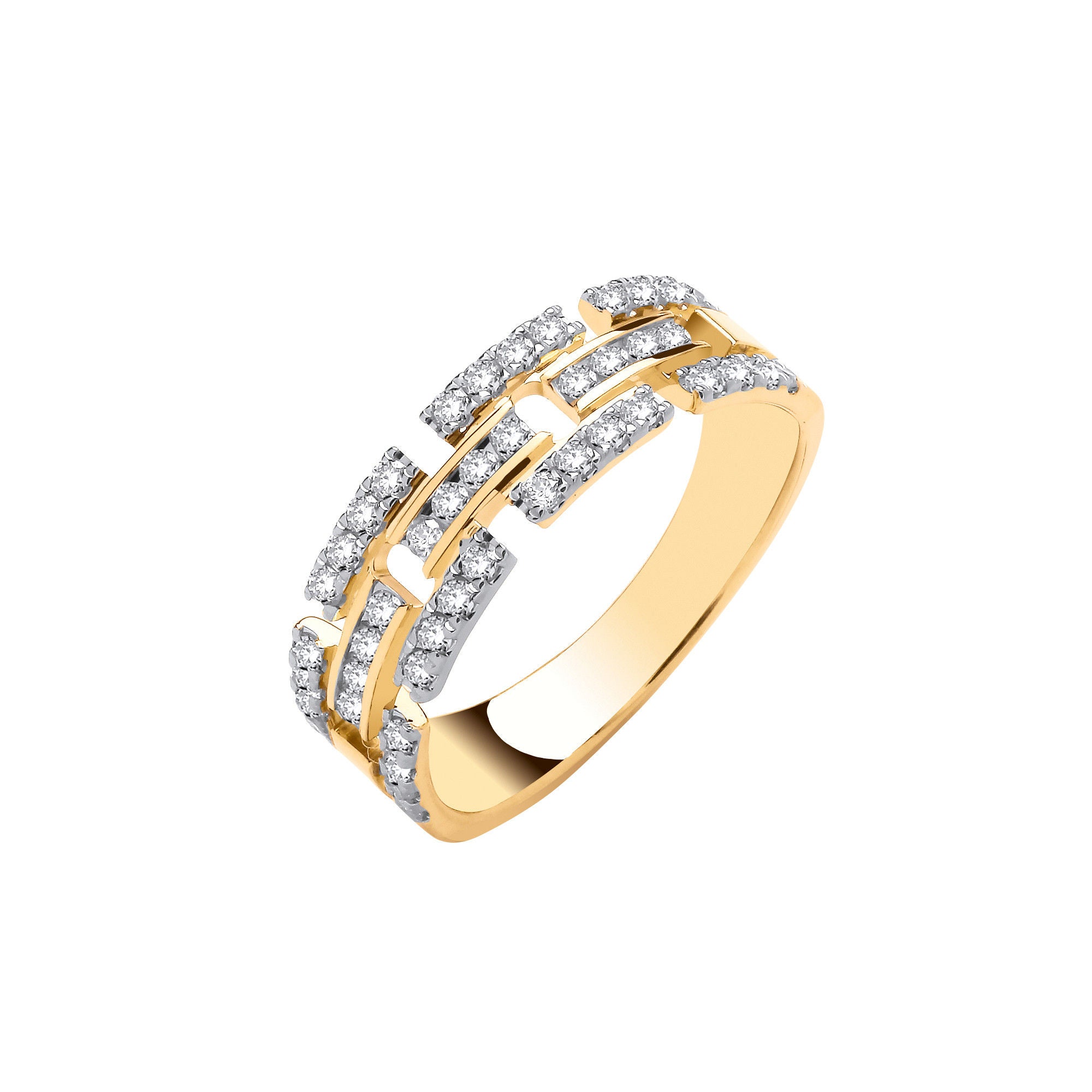 9ct Yellow Gold 0.50ctw Dress Ring