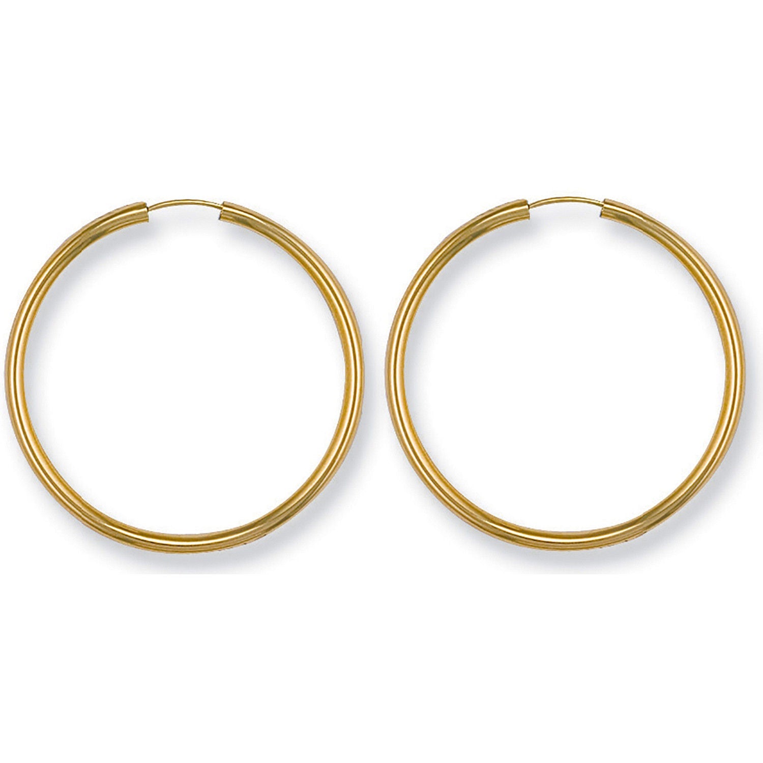 9ct Yellow Gold 34mm Sleepers