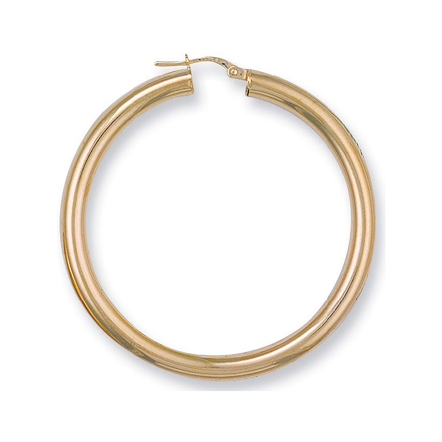 Y/G 48mm Round Tube Hoop Earrings