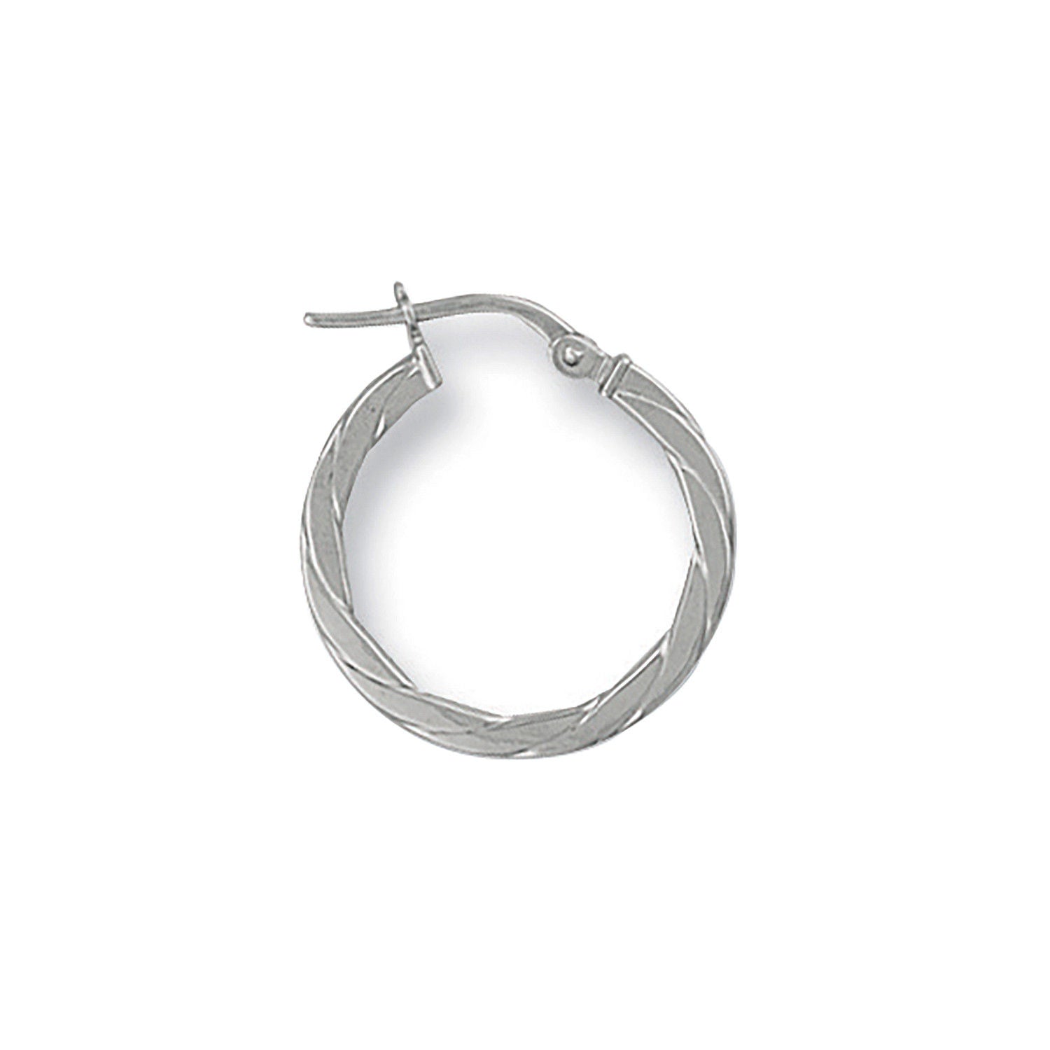 G 20mm Twisted Hoop Earrings