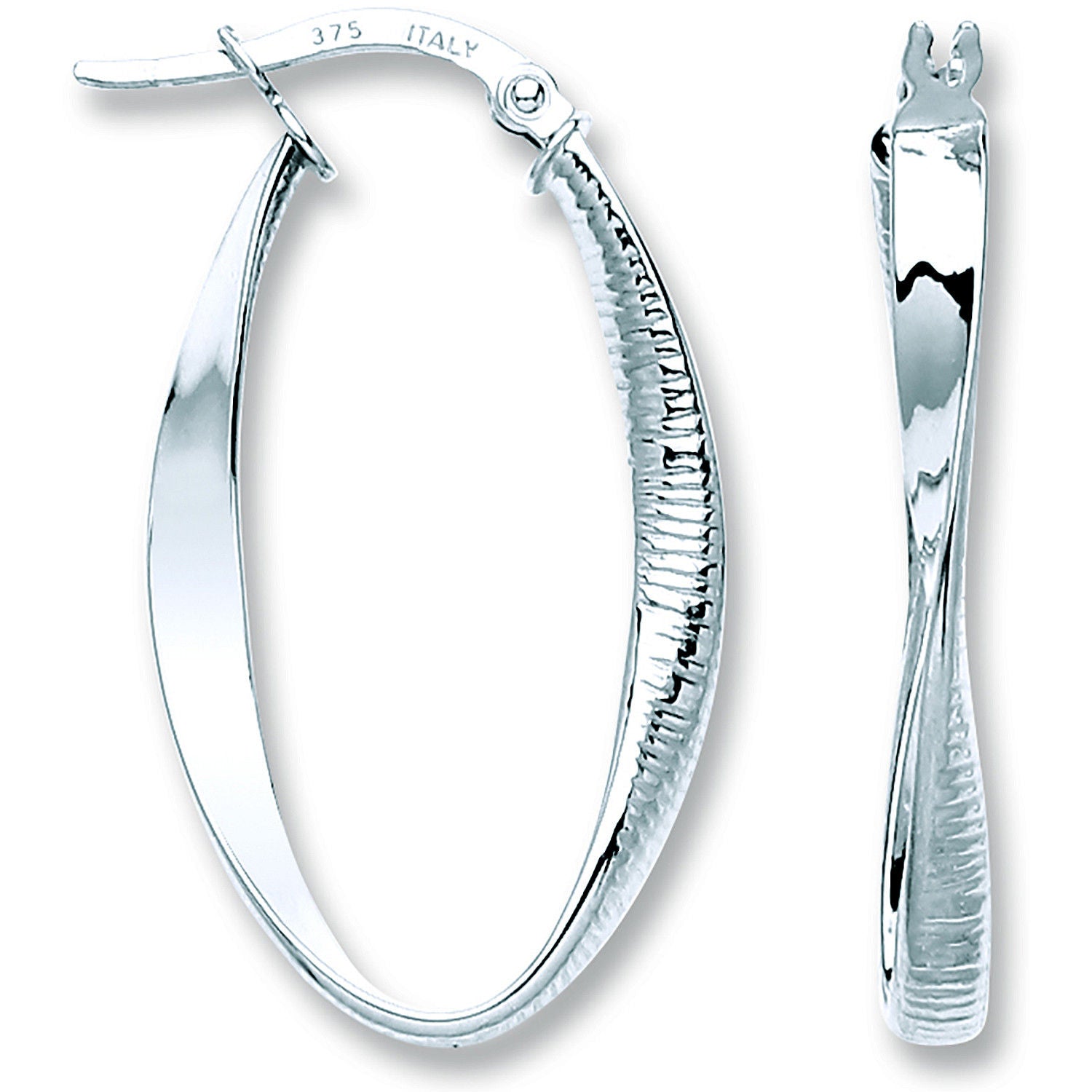 WG Oval Twist Ribbed & Plain