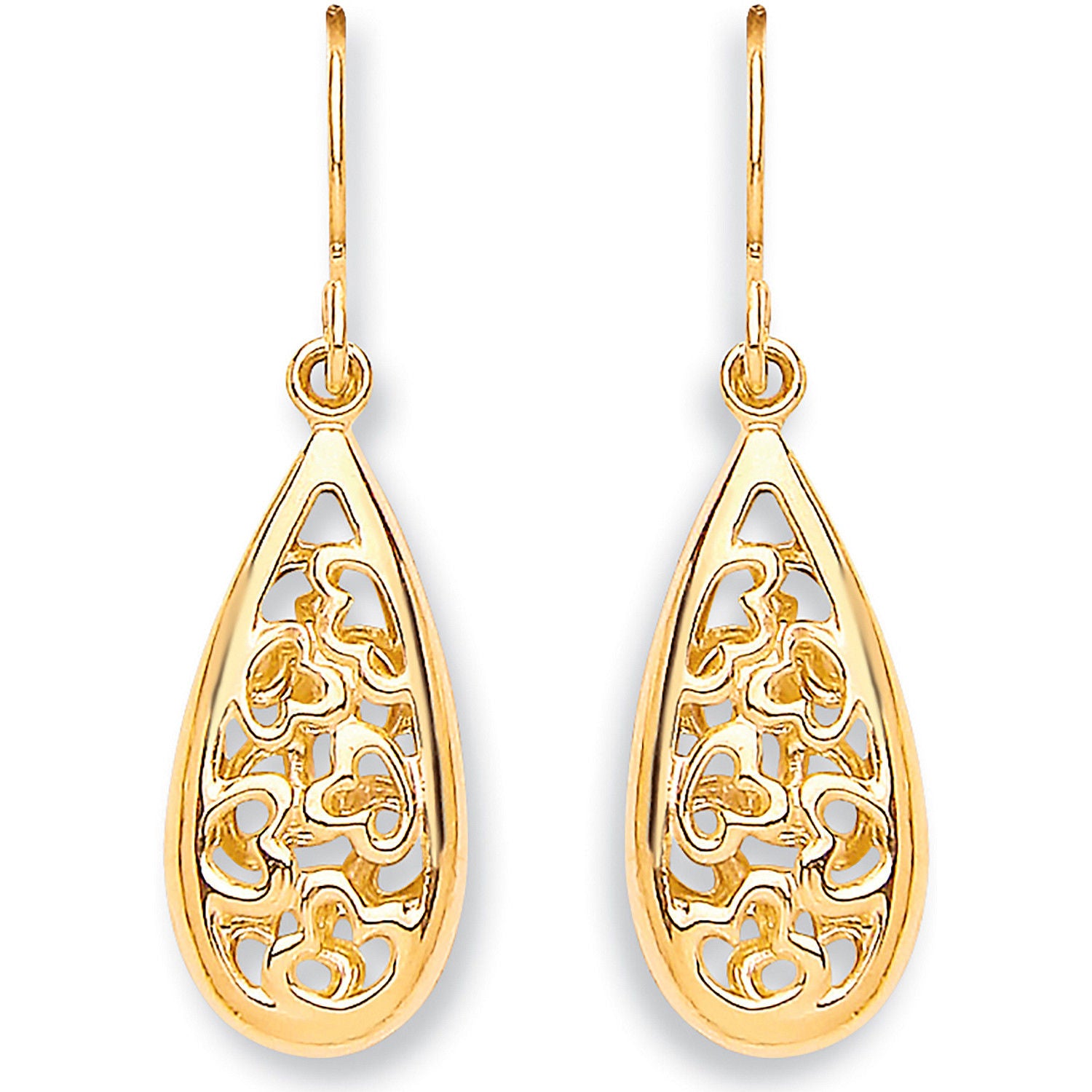 G Hook Oval Drop  Earrings