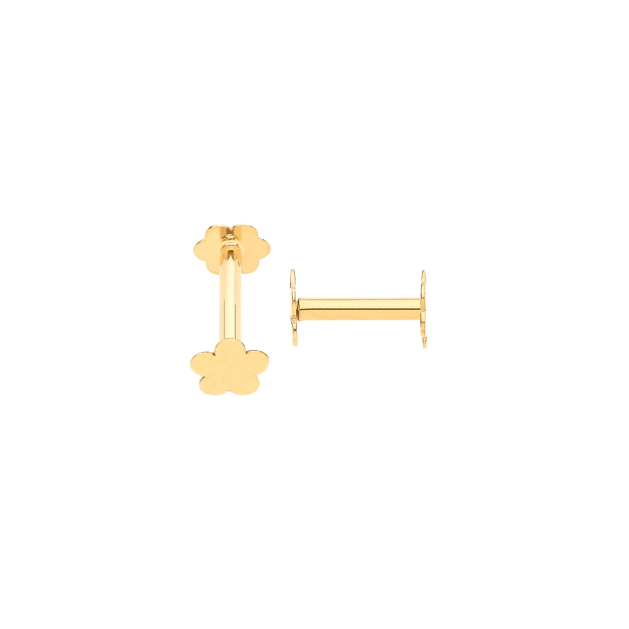 G Flower Screw Ear Cartilage Stud