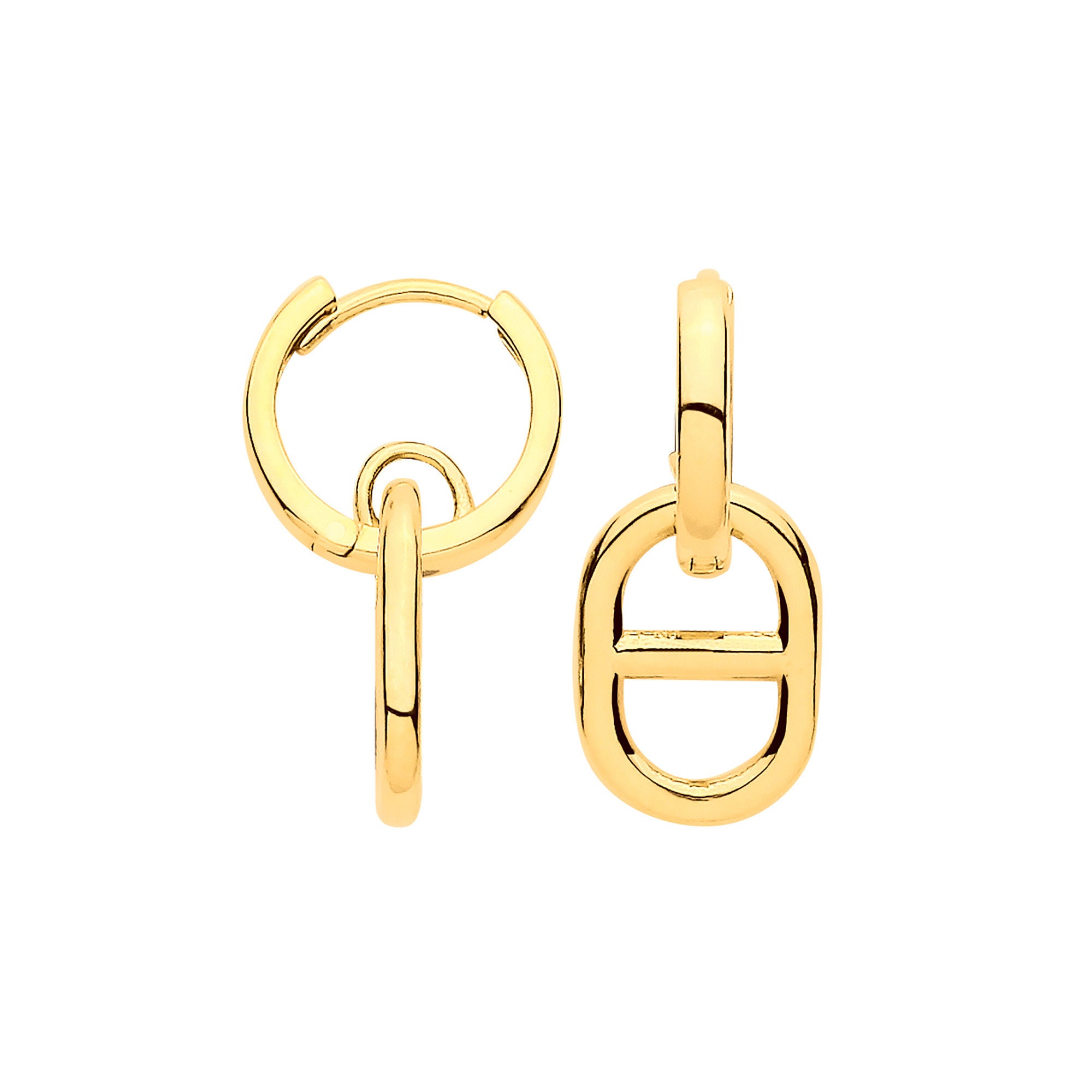 Y/G Oval Marine Plain Huggies