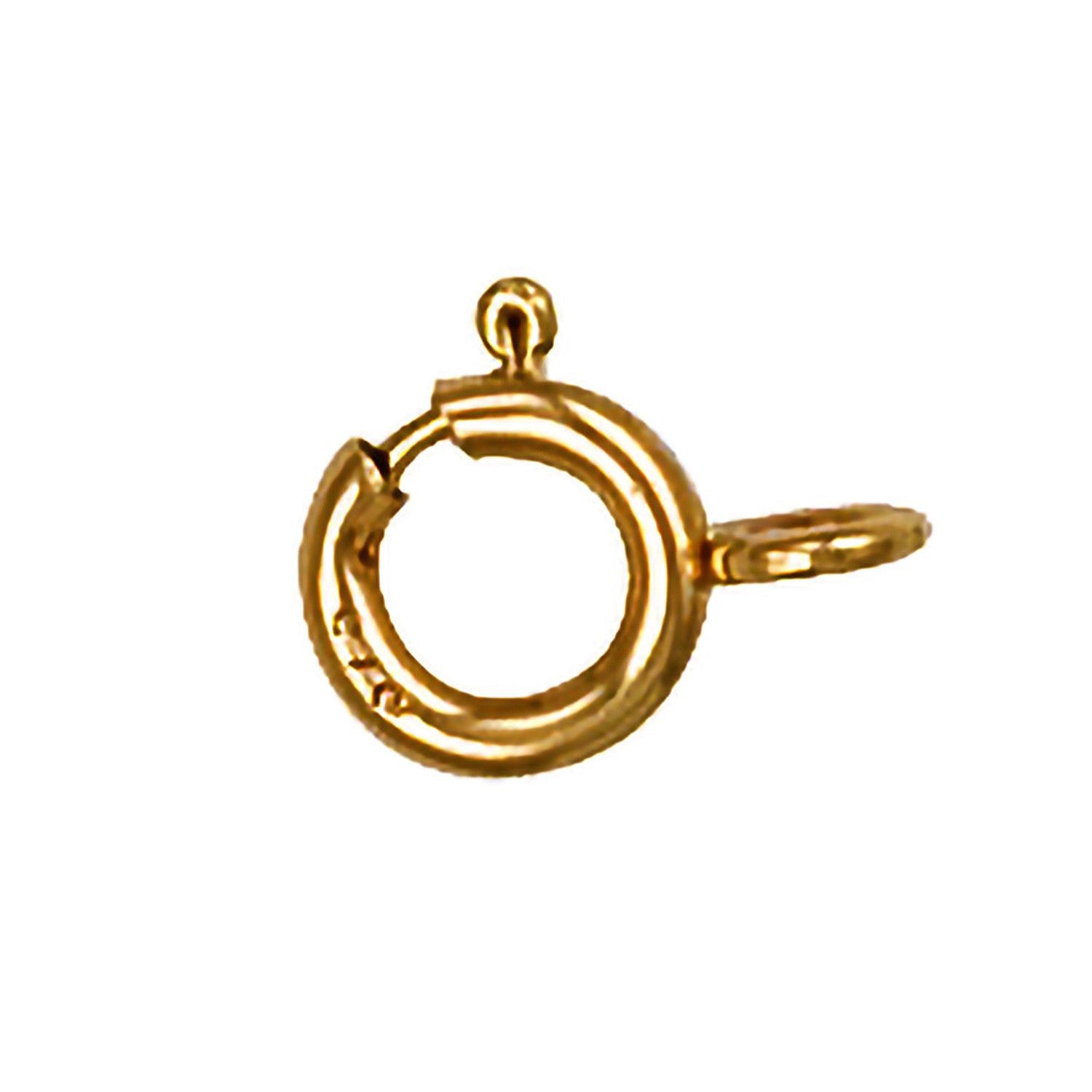 9ct Yellow Gold 7mm Closed Bolt Ring (Pack of 6)