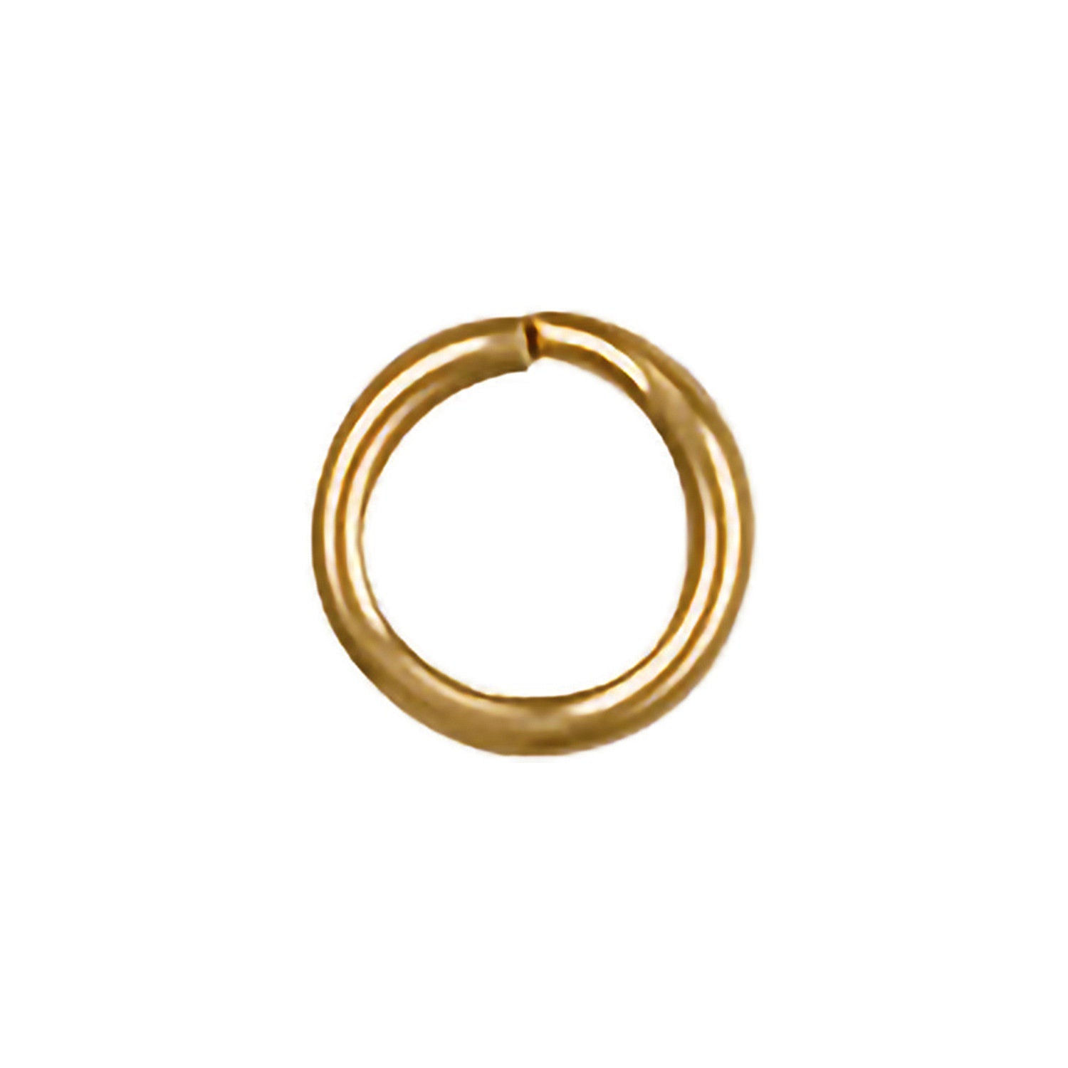 9ct Yellow Gold 6mm Split Ring (Pack of 6)