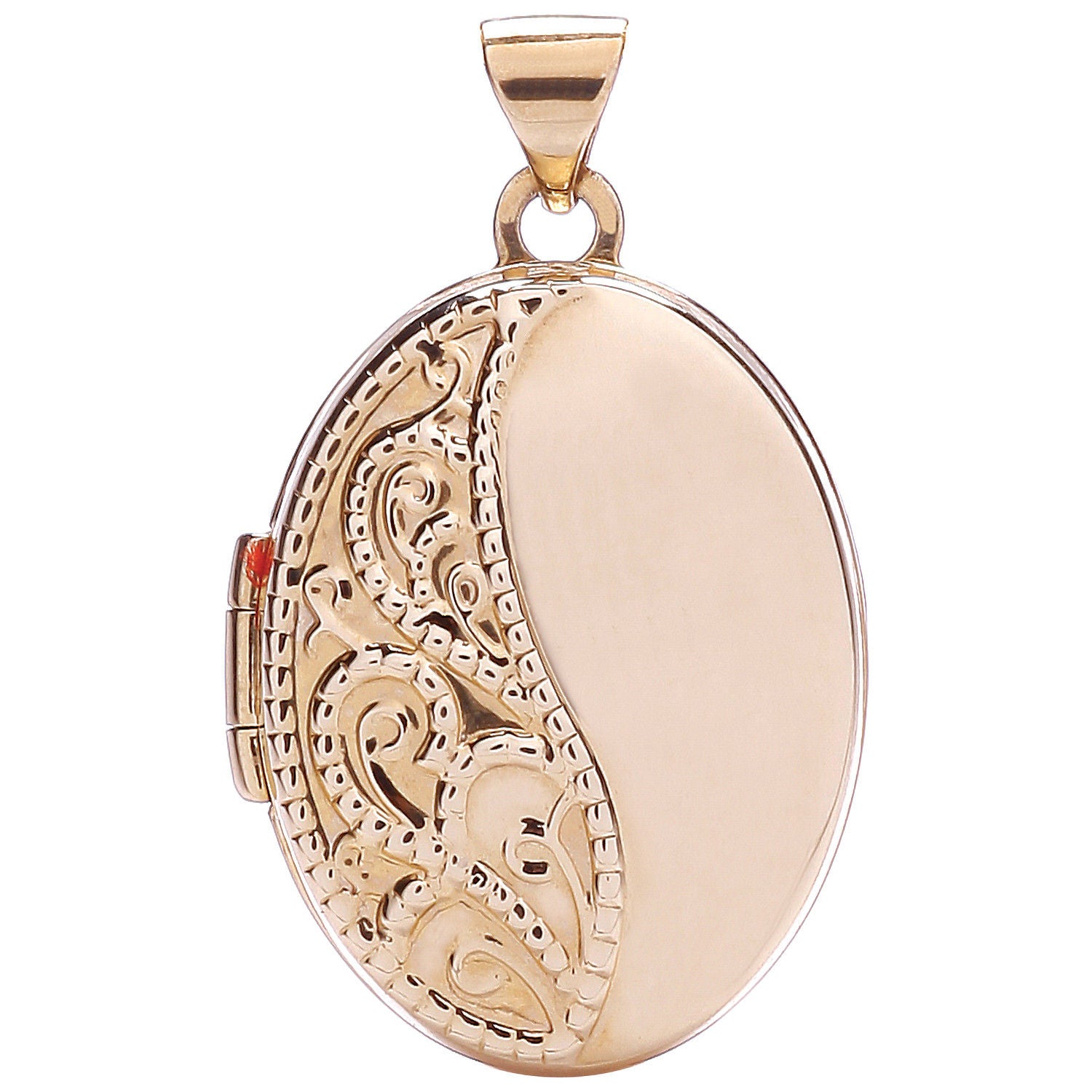 G Oval Shaped Locket