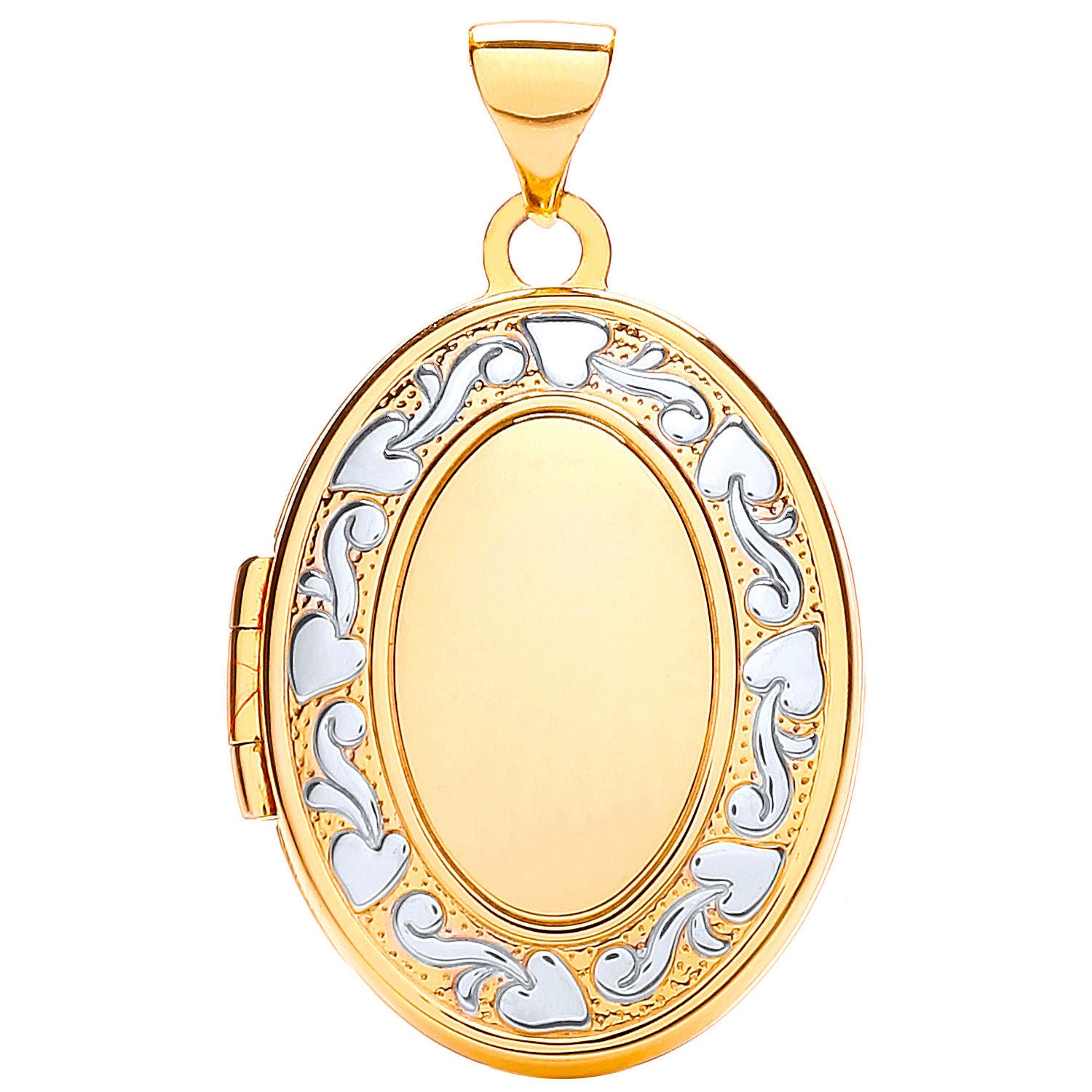 Y Oval Shaped Locket
