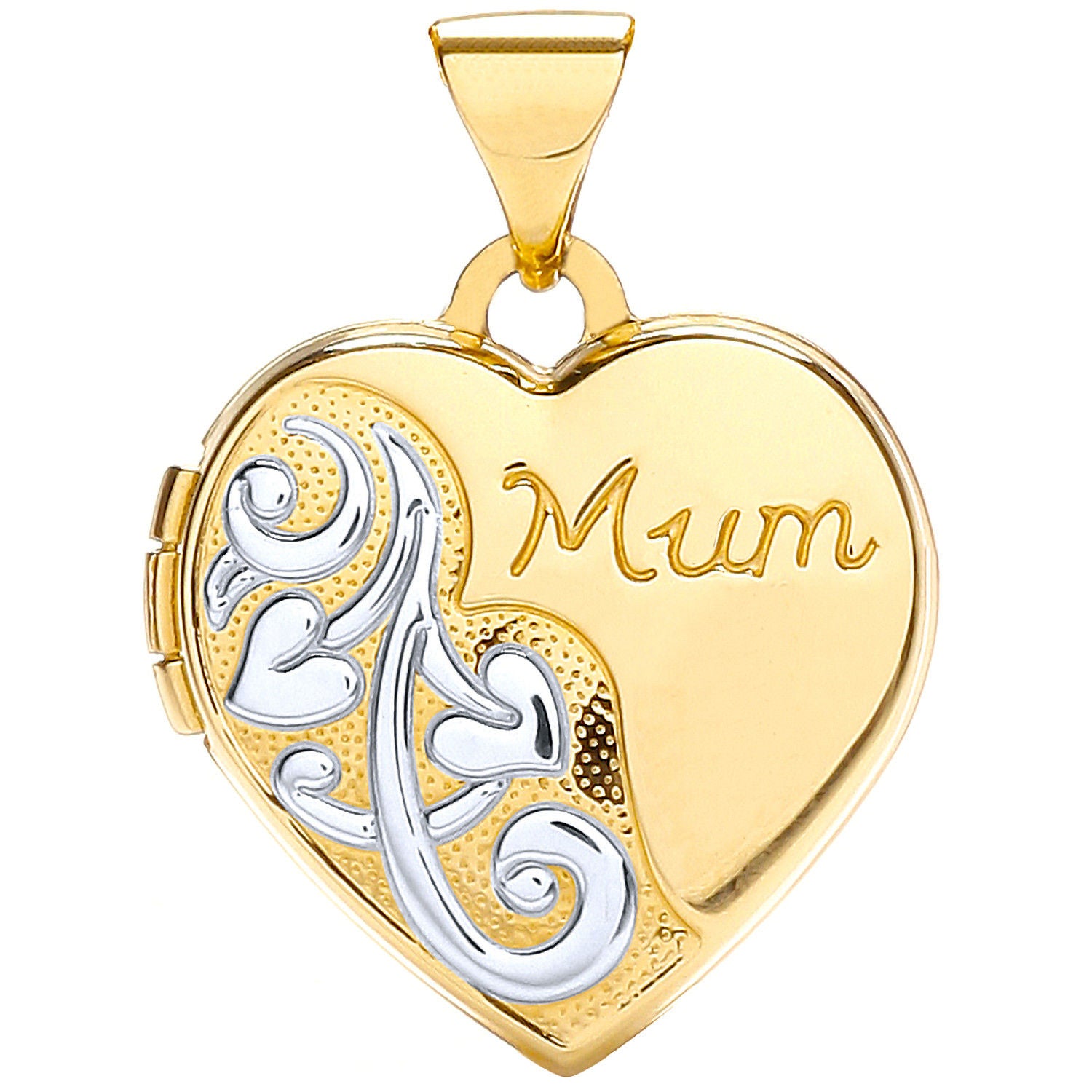 Y Heart Shape Mum Locket