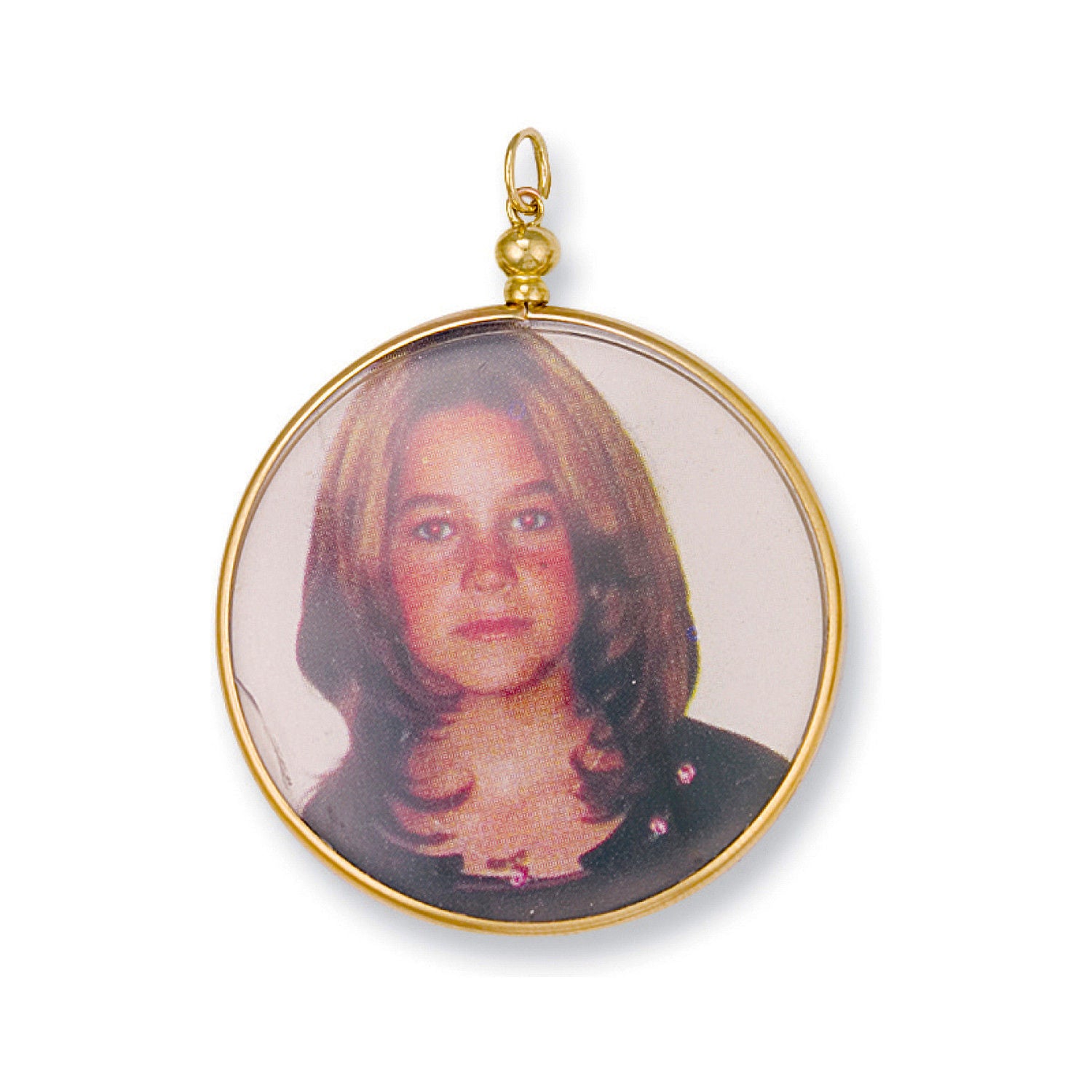 G Small Picture Frame Pendant