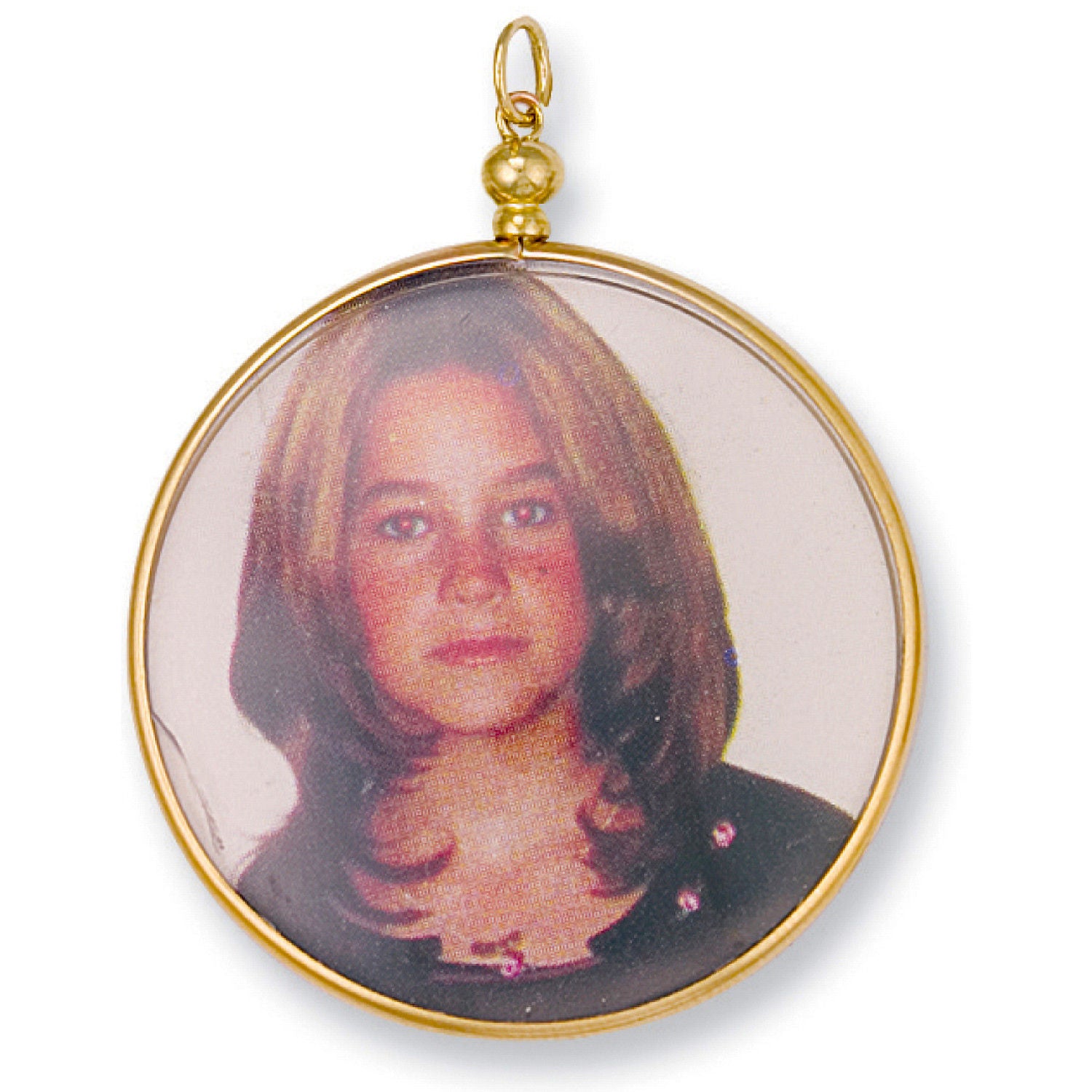G Large Picture Frame Pendant