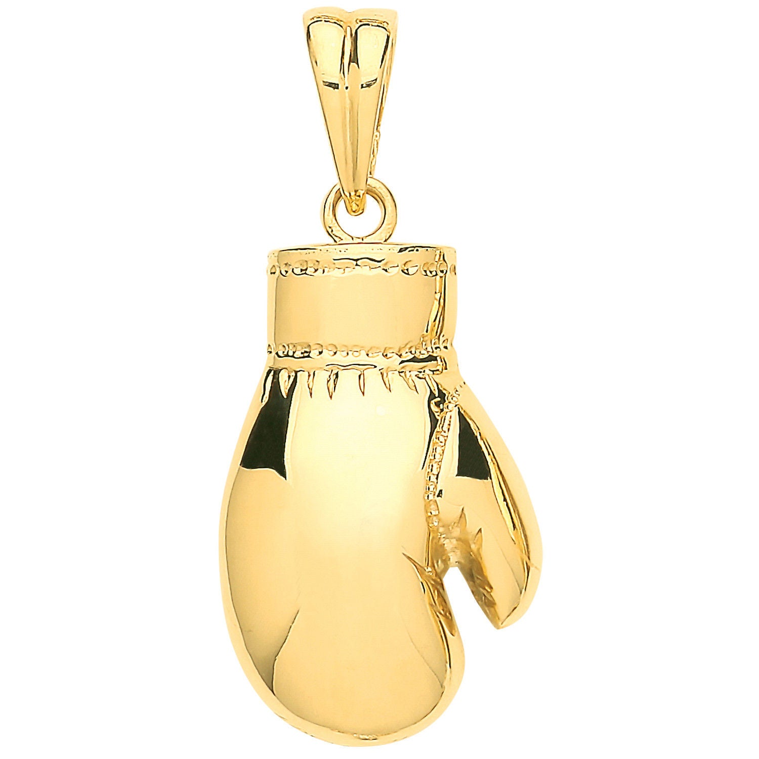 Y/G Hollow, Plain Boxing Glove Pendant