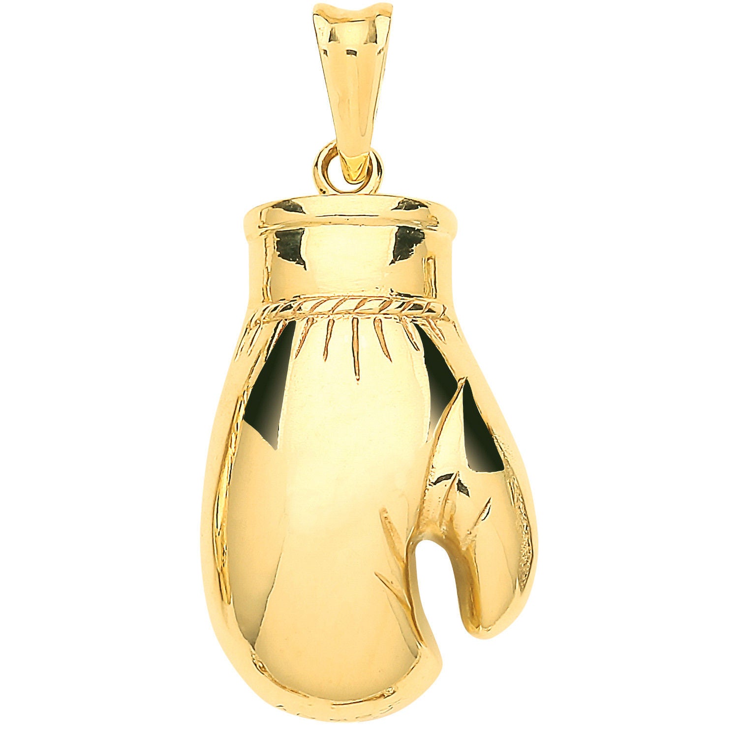 G Hollow, Plain Large Boxing Glove Pendant