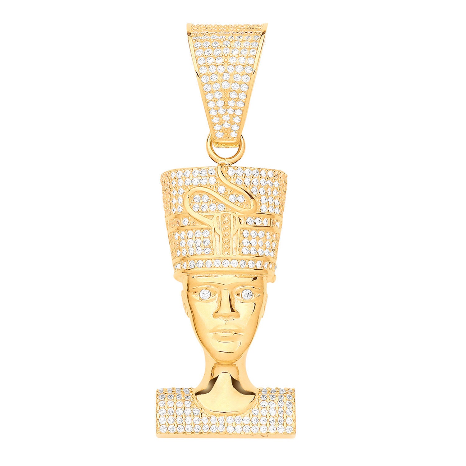 G CZ Nefertiti       Pendant