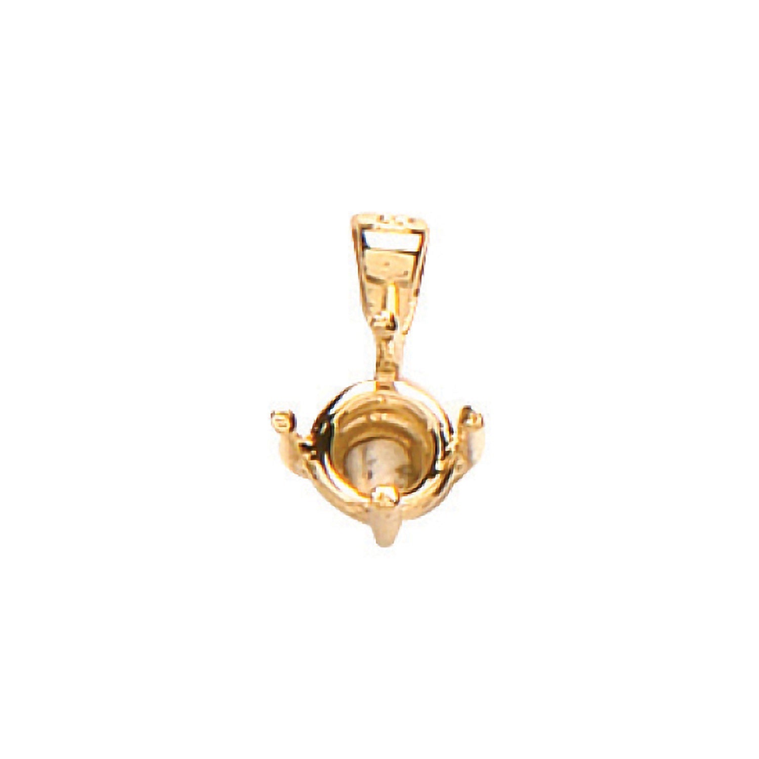18ct 9ct Yellow Gold Pendant Mount 0.20-0.25ct