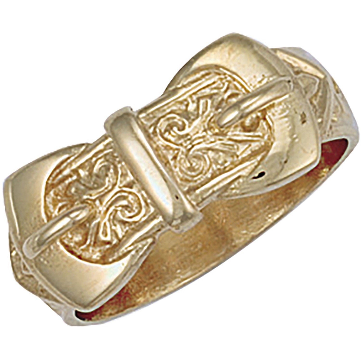 Y/G Double Buckle Ring