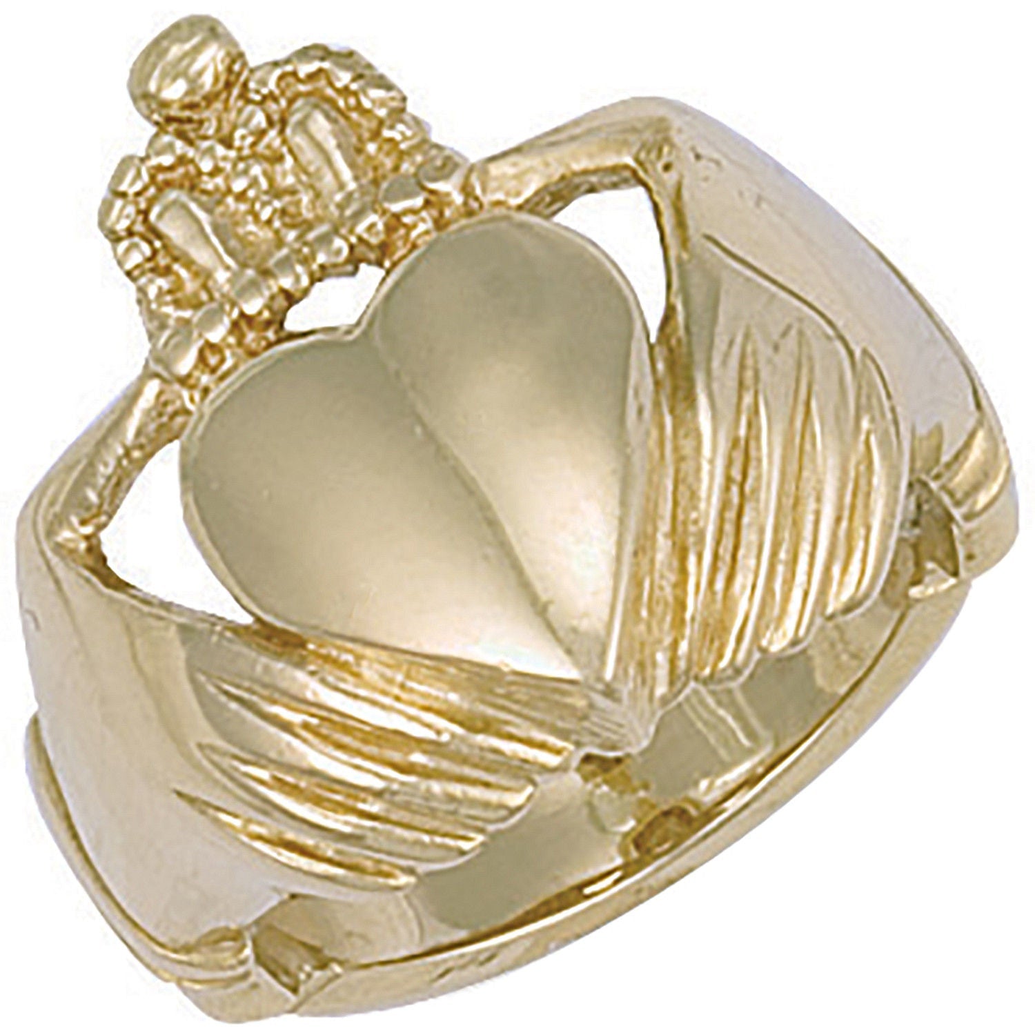 9ct Yellow Gold Claddagh Ring