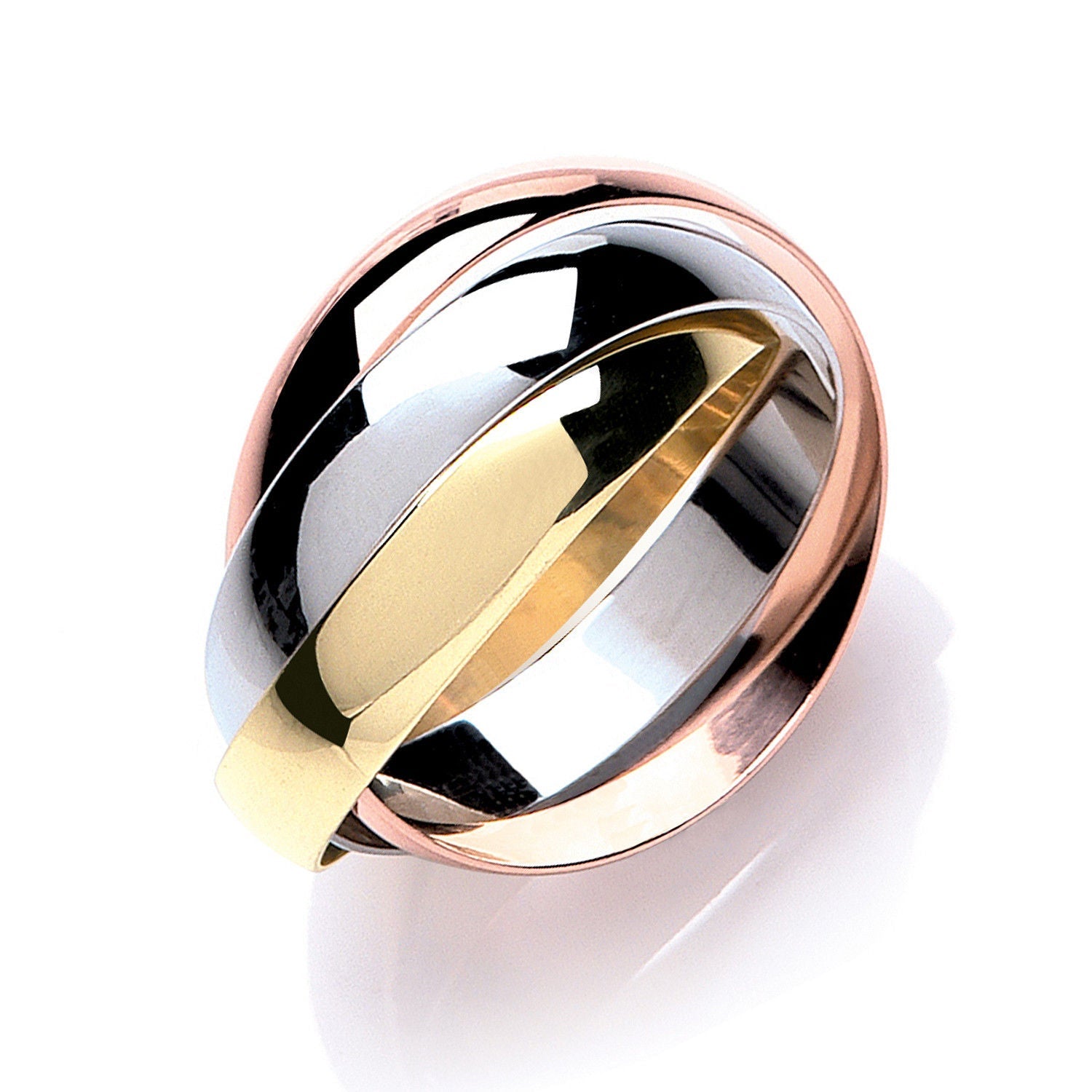 YW & 9ct Rose Gold 4mm Russian Wedding Band