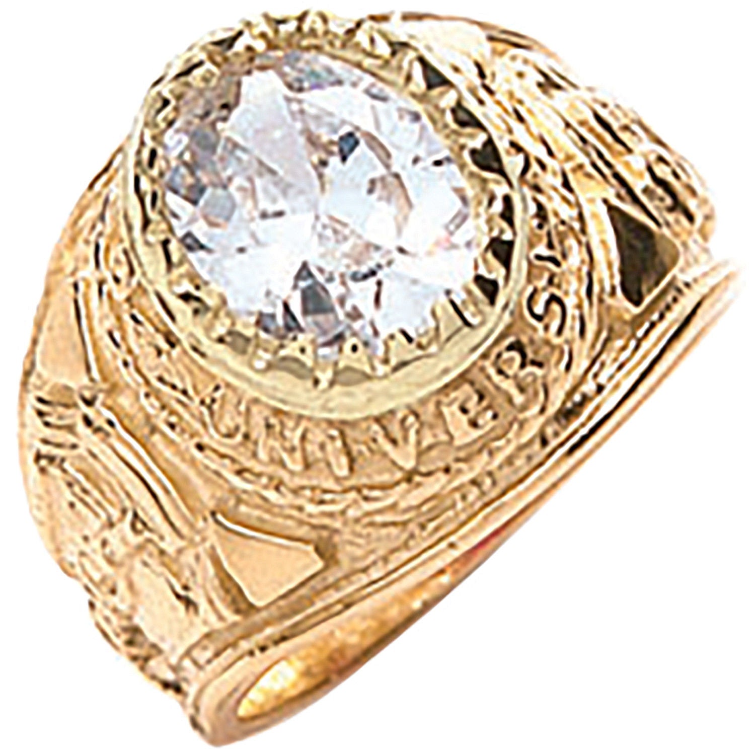 G Clear CZ Baby Collage Ring