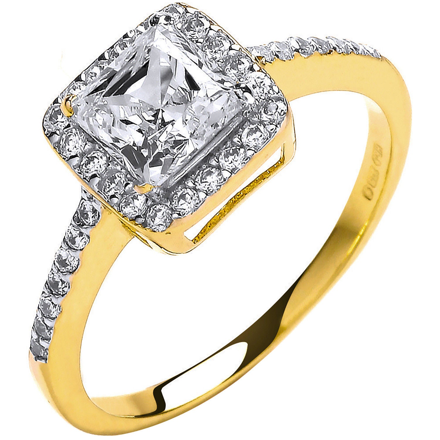 G Ladies Princes Centre Cz Ring