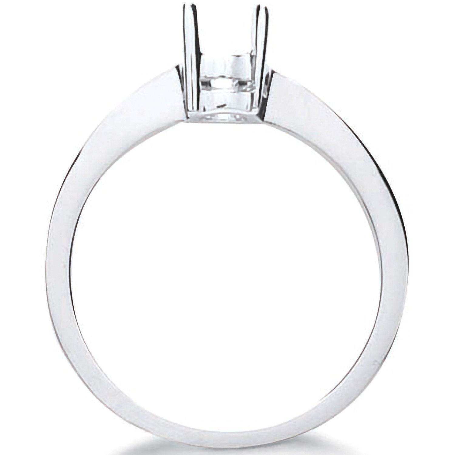 18ct 9ct White Gold Ring Mount 0.40-0.50ct