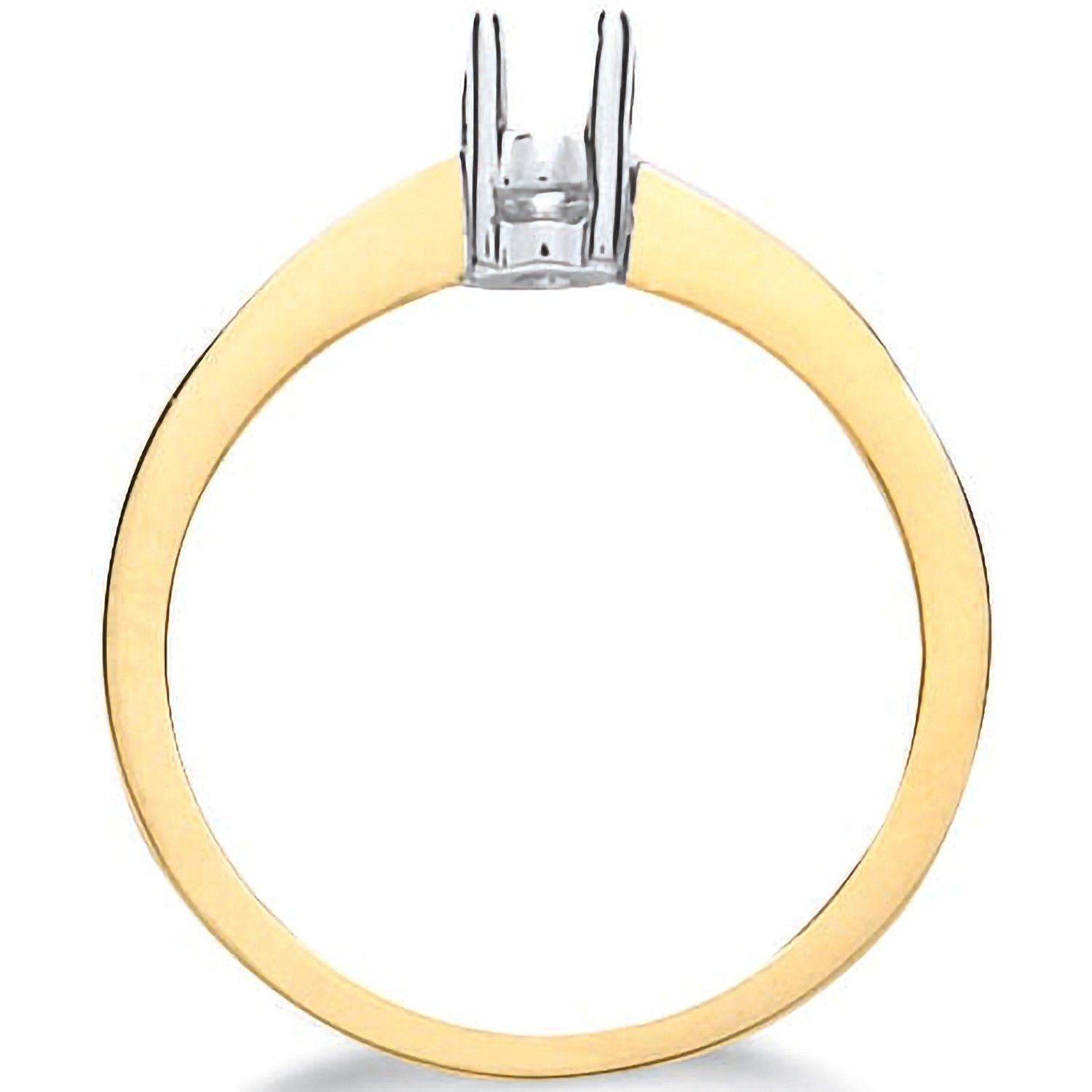 18ct 9ct Yellow Gold Ring Mount 0.20-0.25ct