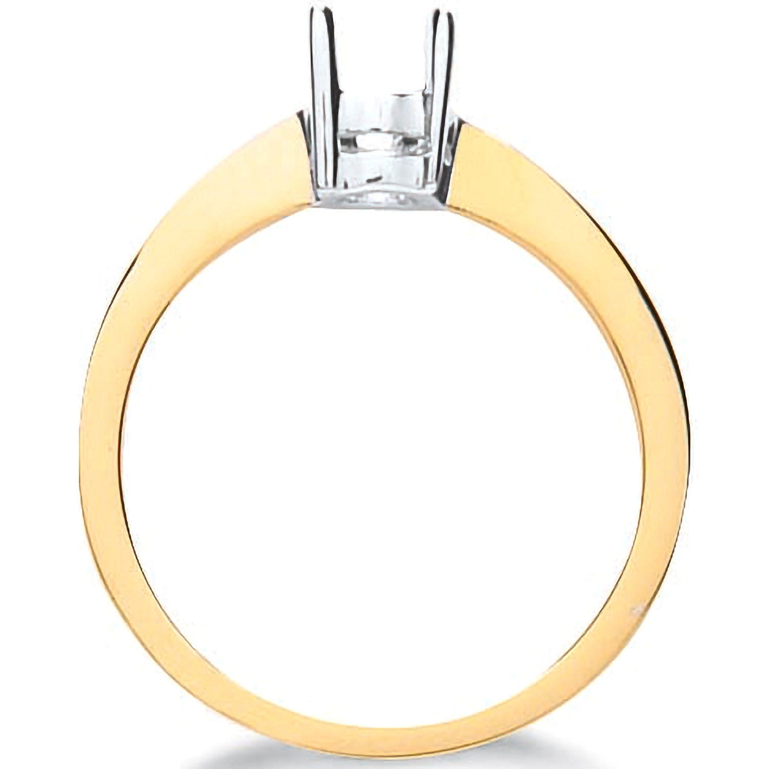 18ct 9ct Yellow Gold Ring Mount 0.40-0.50ct
