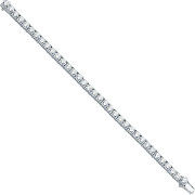 Silver 5.2mm Cz Tennis Bracelet