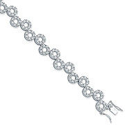 Sliver Fancy Cz Bracelet